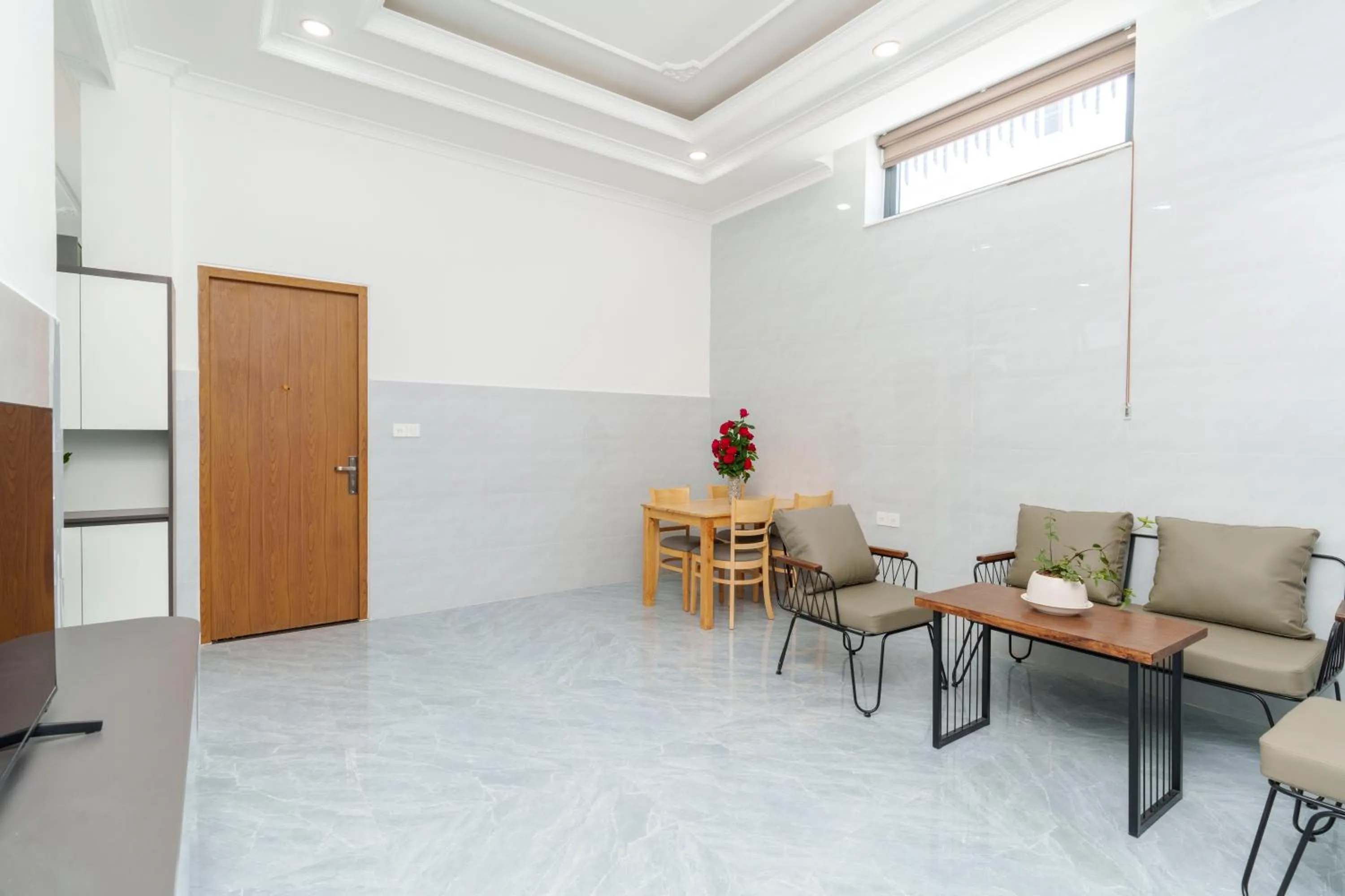 Living room in Serene Stay
