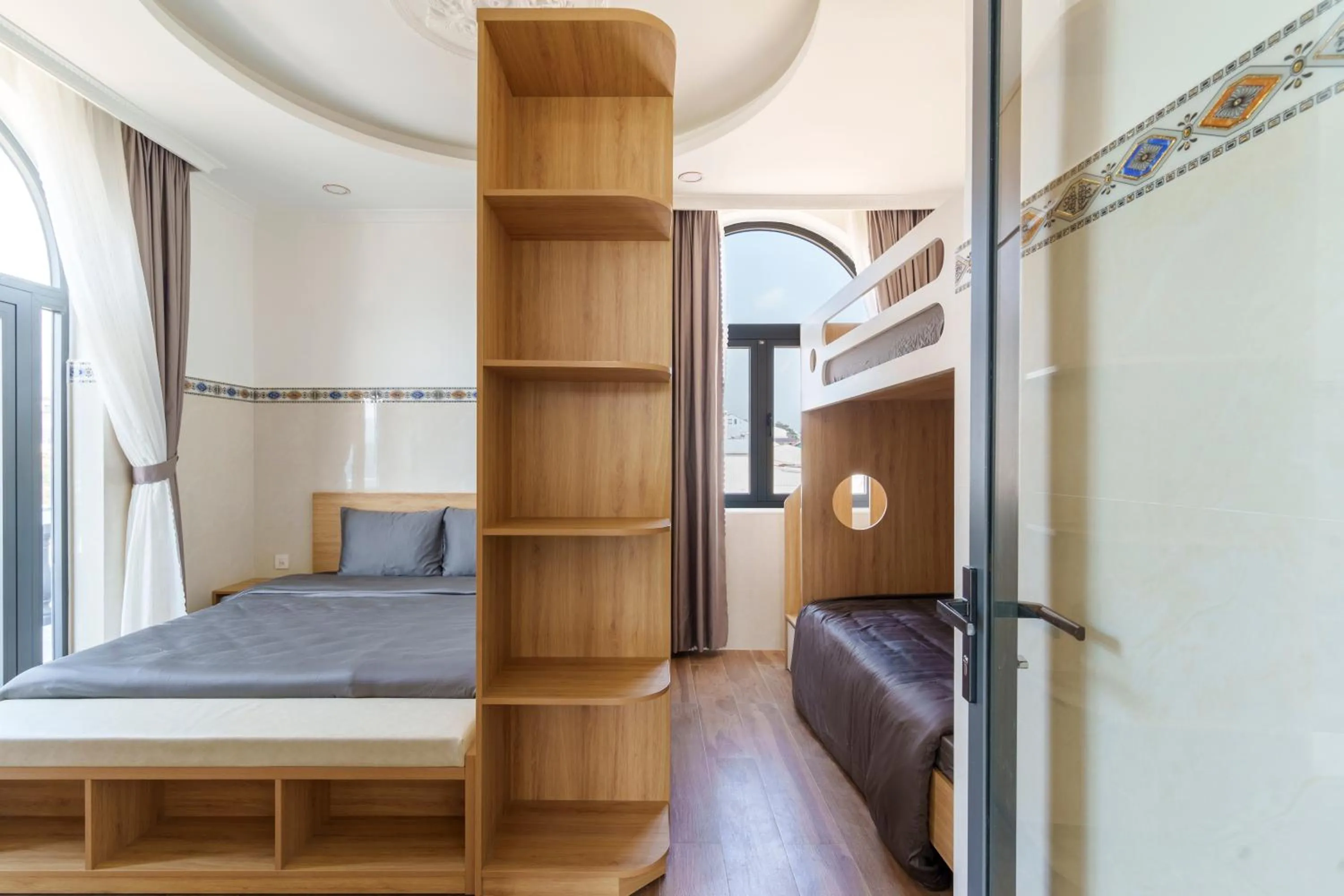 Bed in Serene Stay