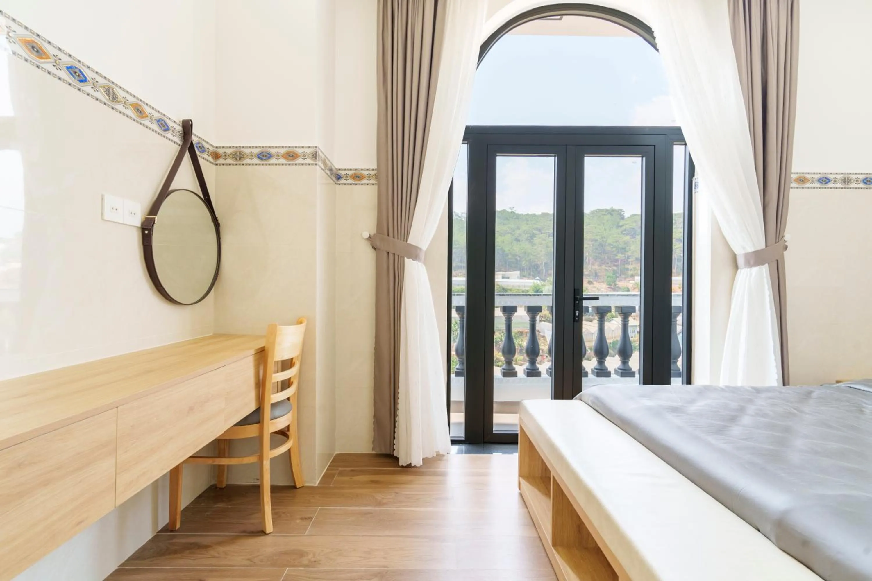 Bed in Serene Stay