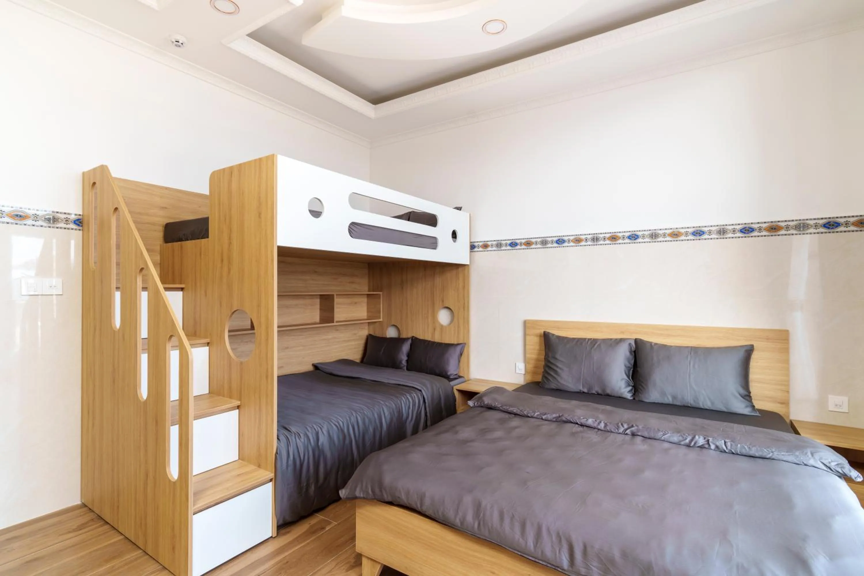 Bed in Serene Stay
