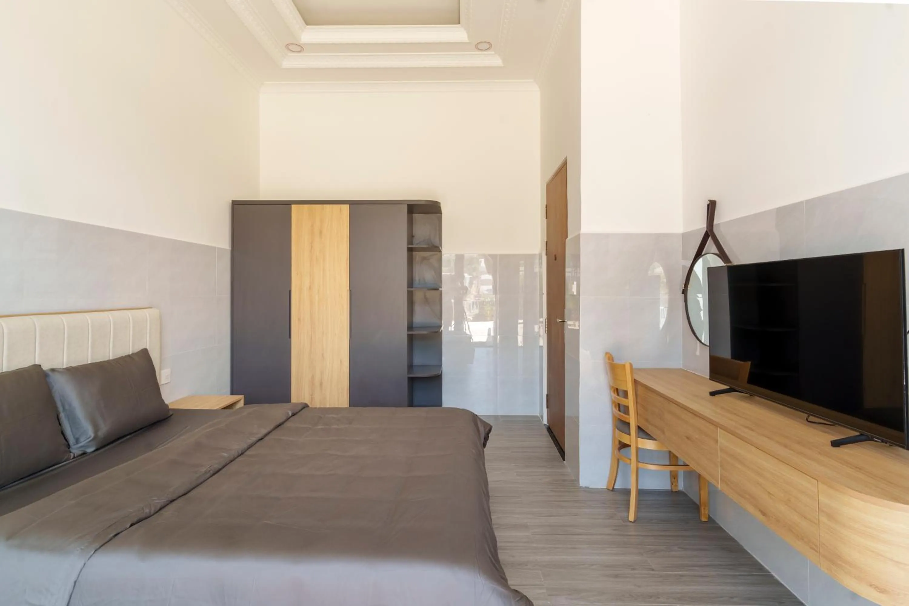 Bed in Serene Stay