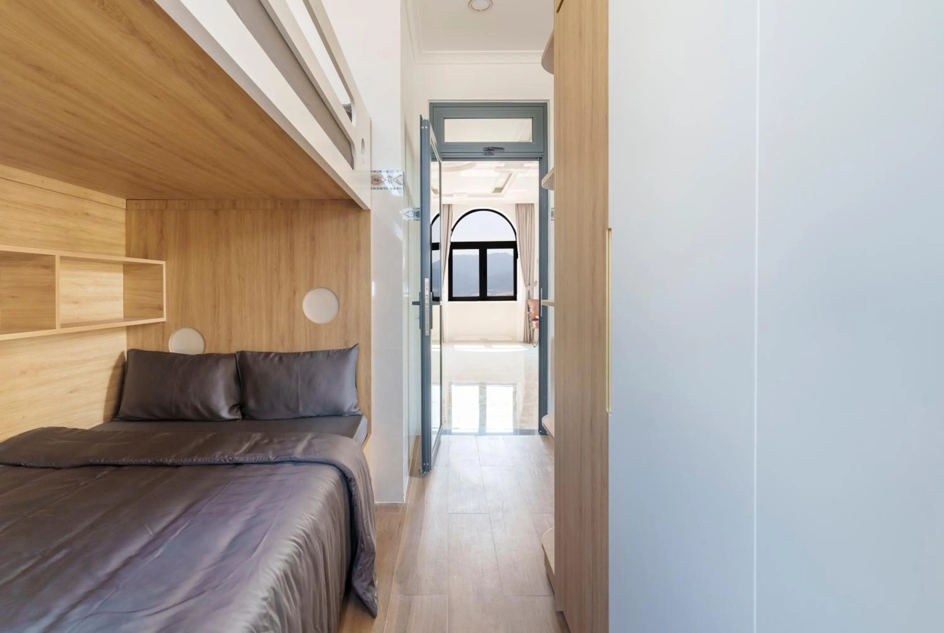 Bed in Serene Stay