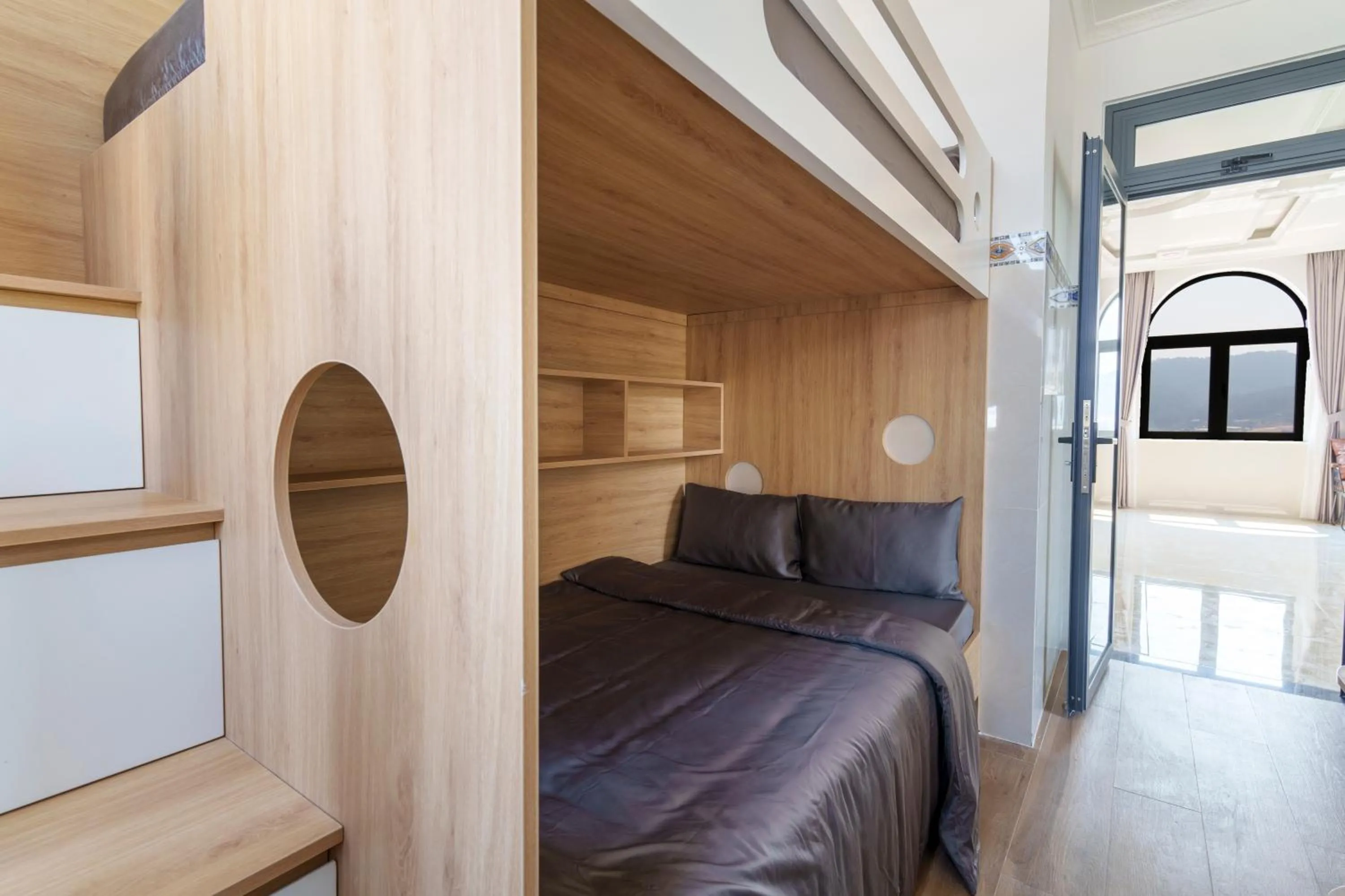 Bed in Serene Stay