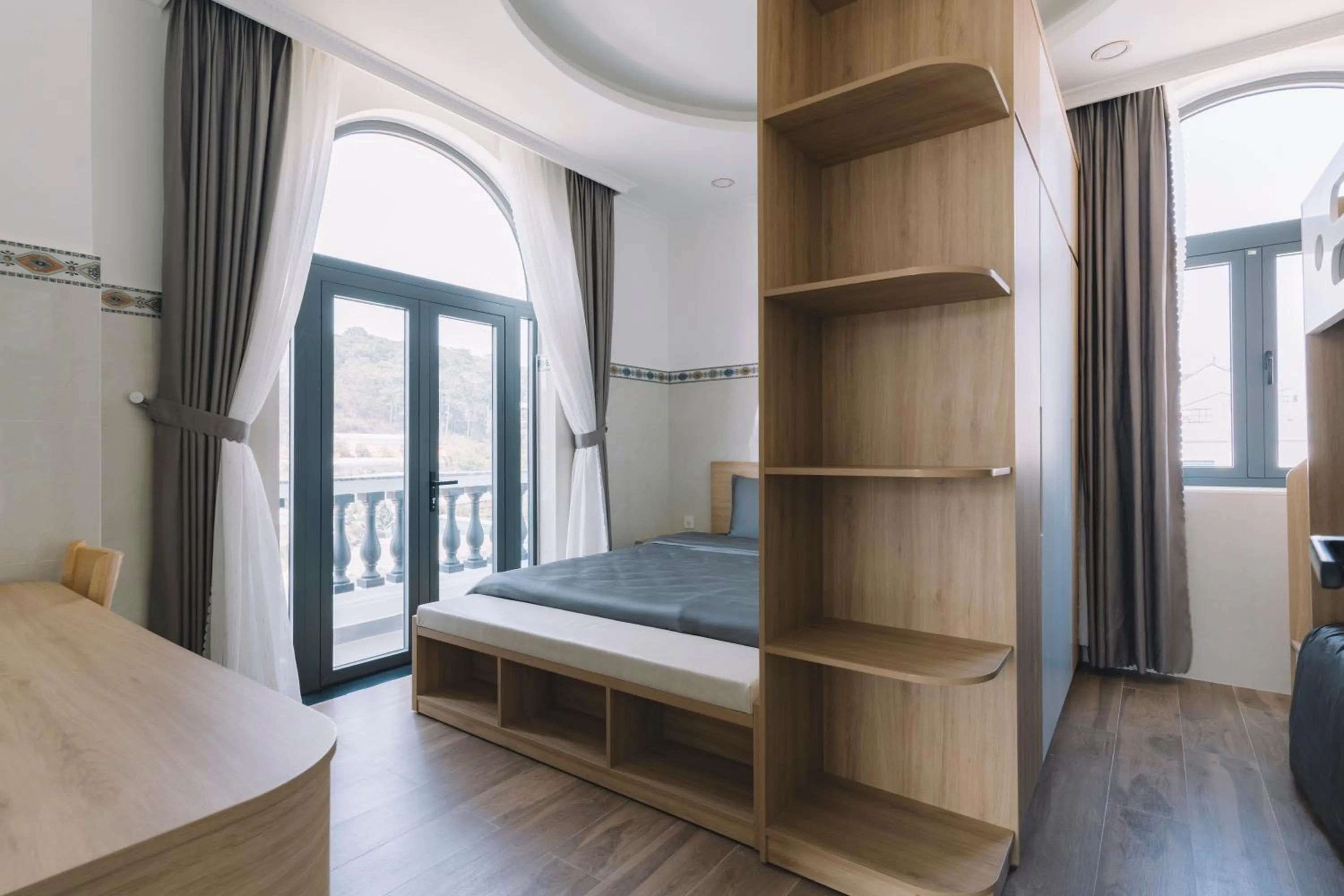 Bed in Serene Stay