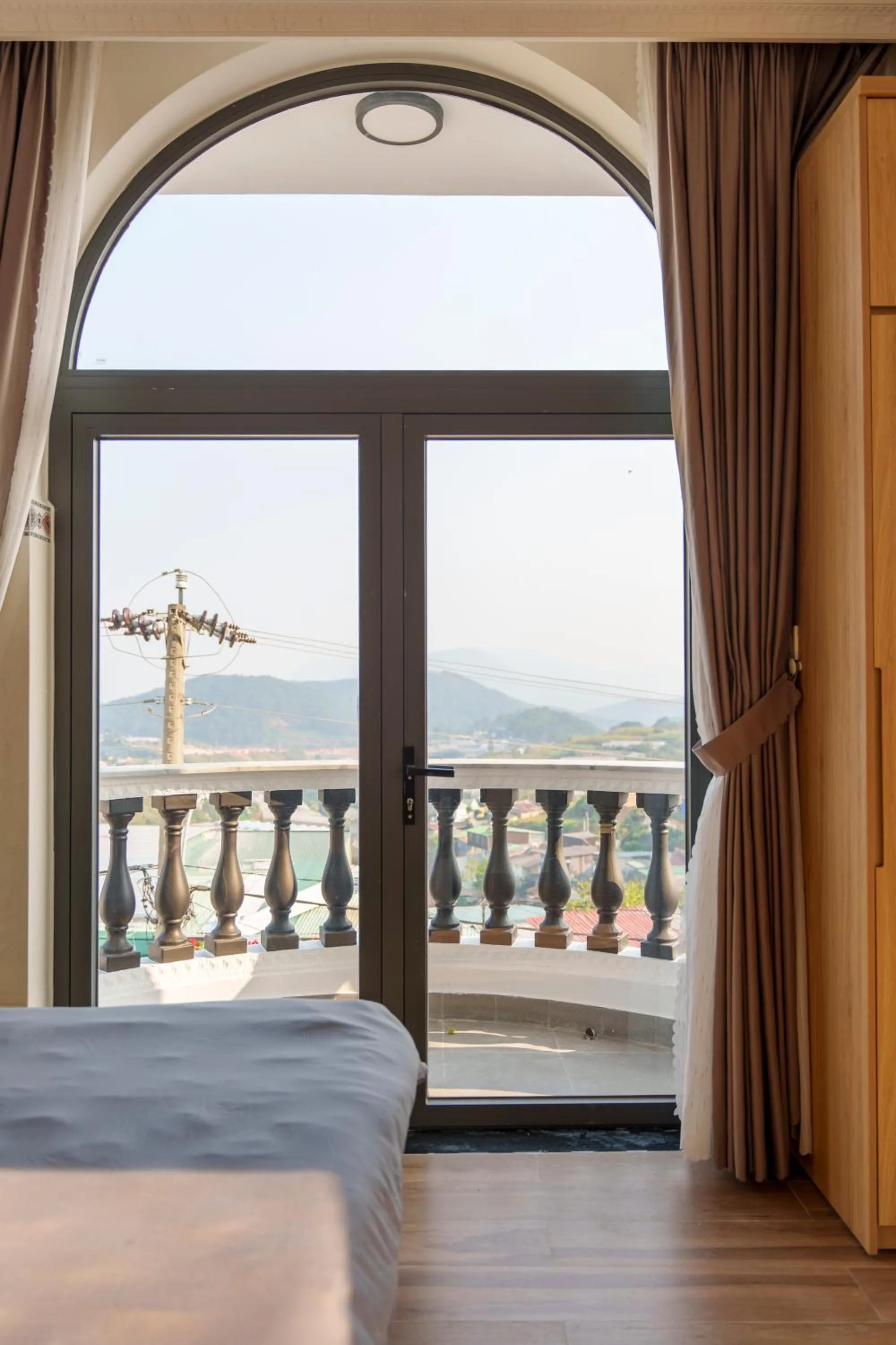 Bed in Serene Stay