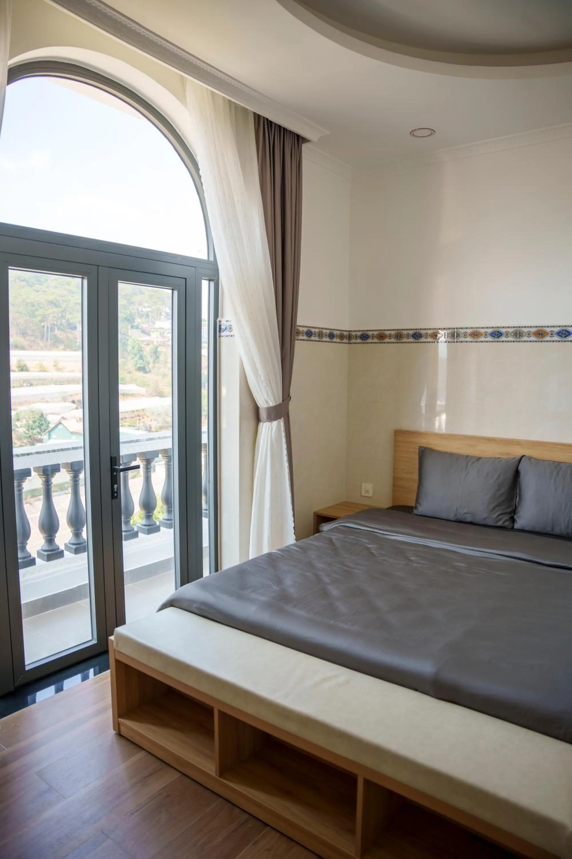 Bed in Serene Stay