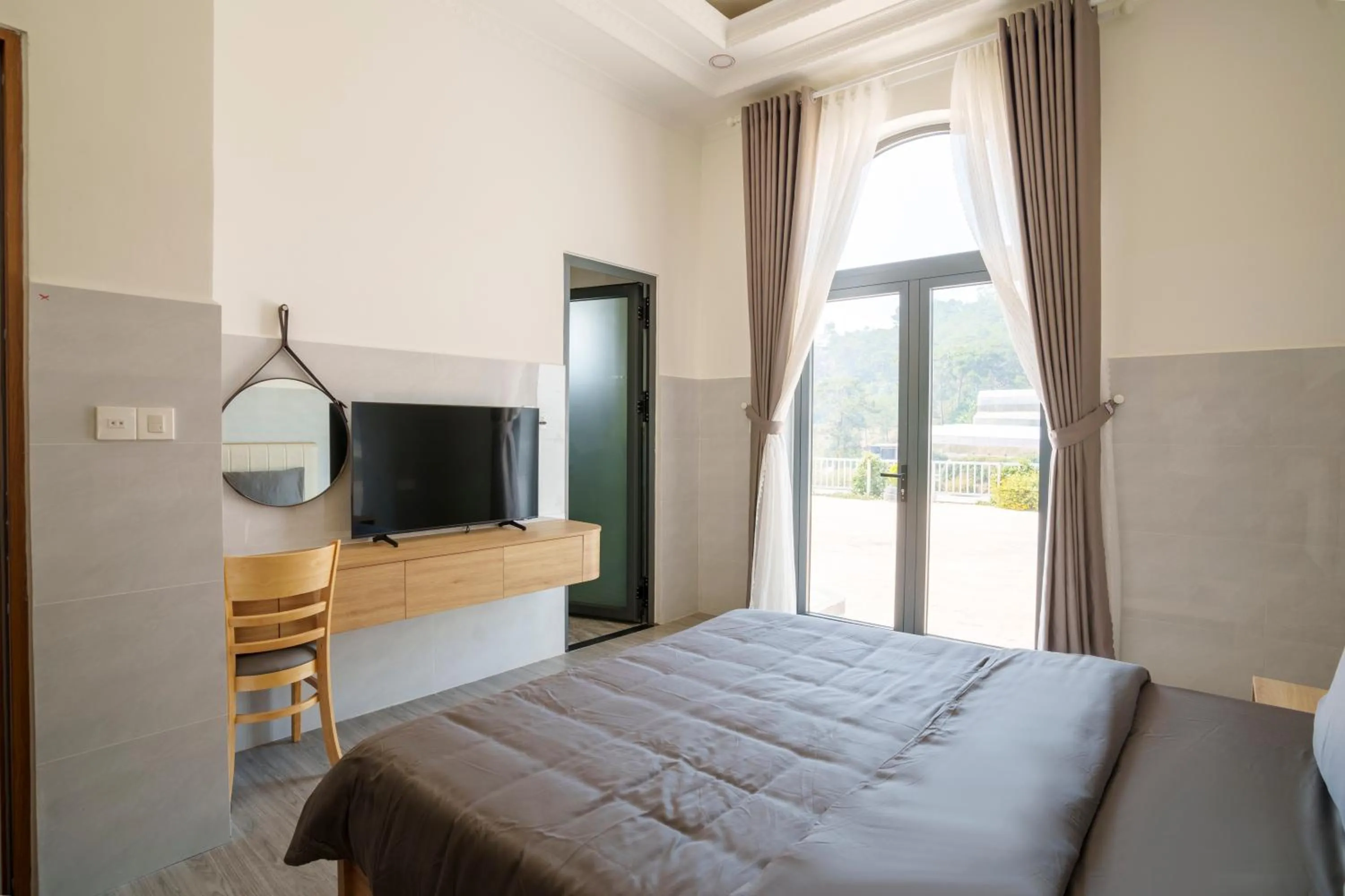 Bed in Serene Stay