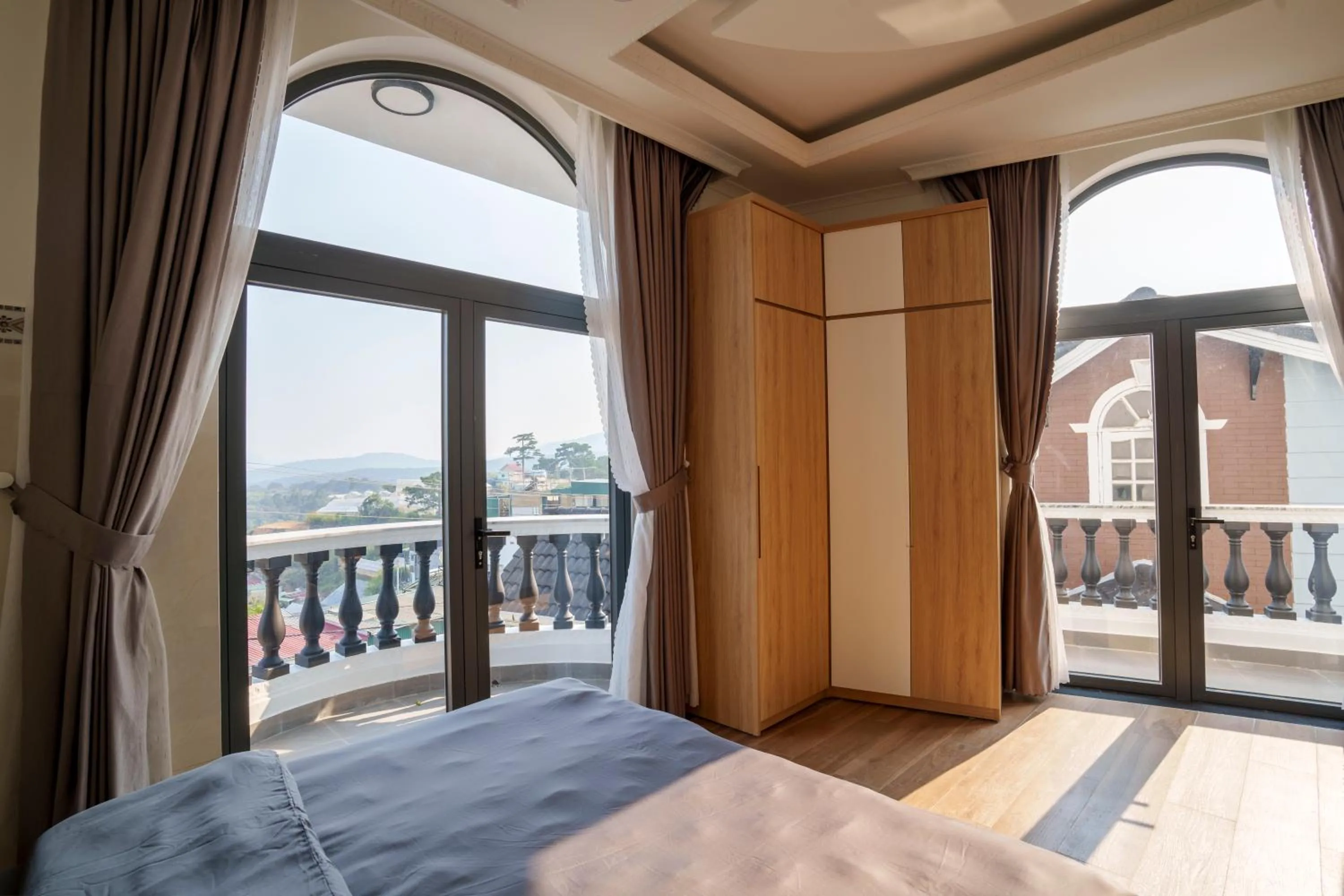 Bed in Serene Stay