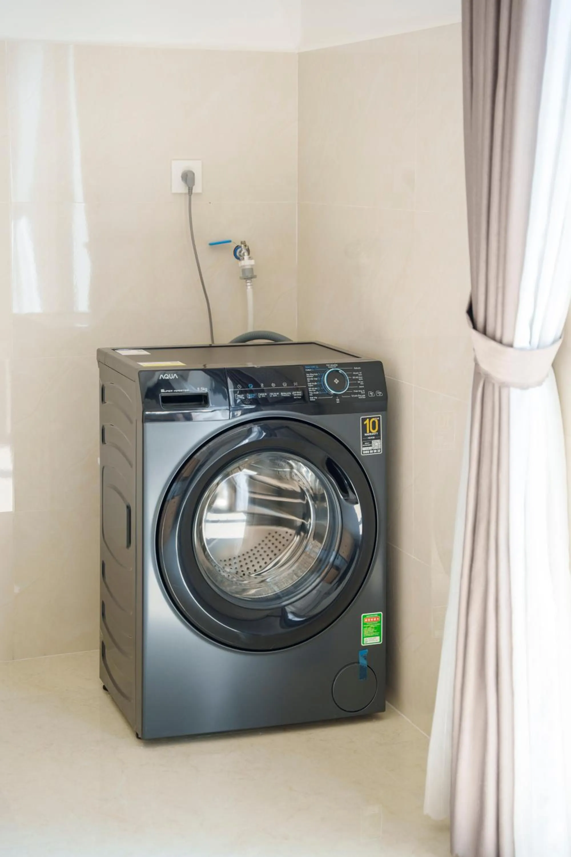 washing machine in Serene Stay