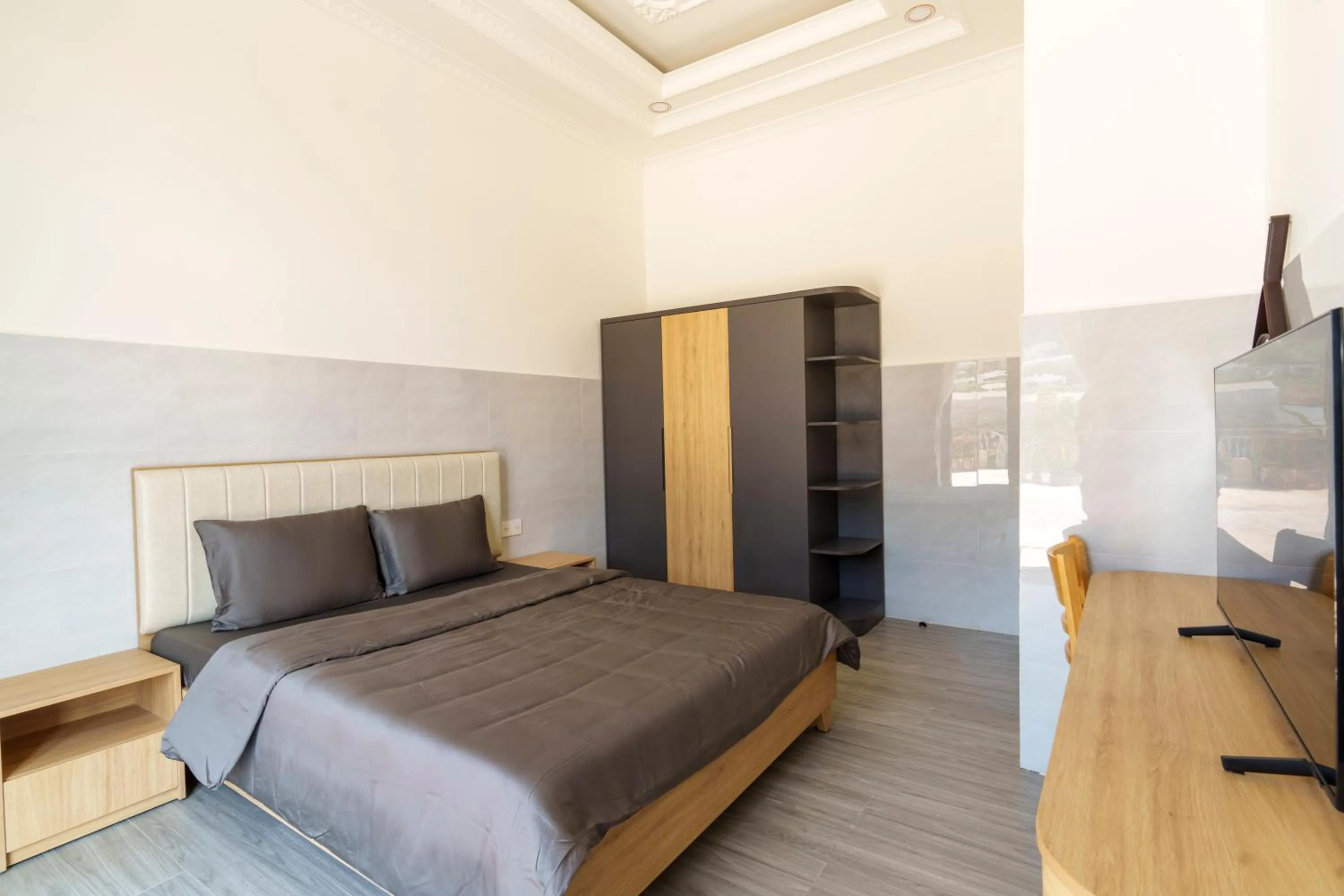 Bed in Serene Stay