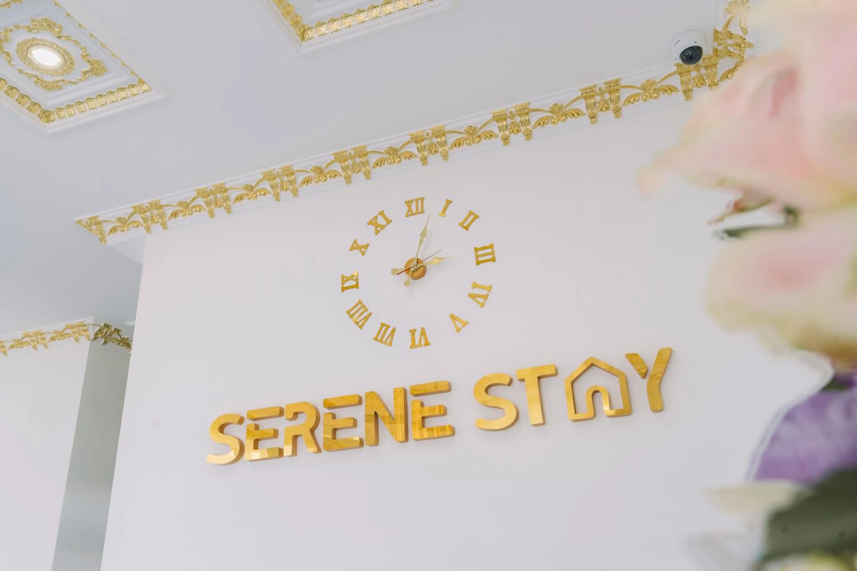 Property logo or sign in Serene Stay