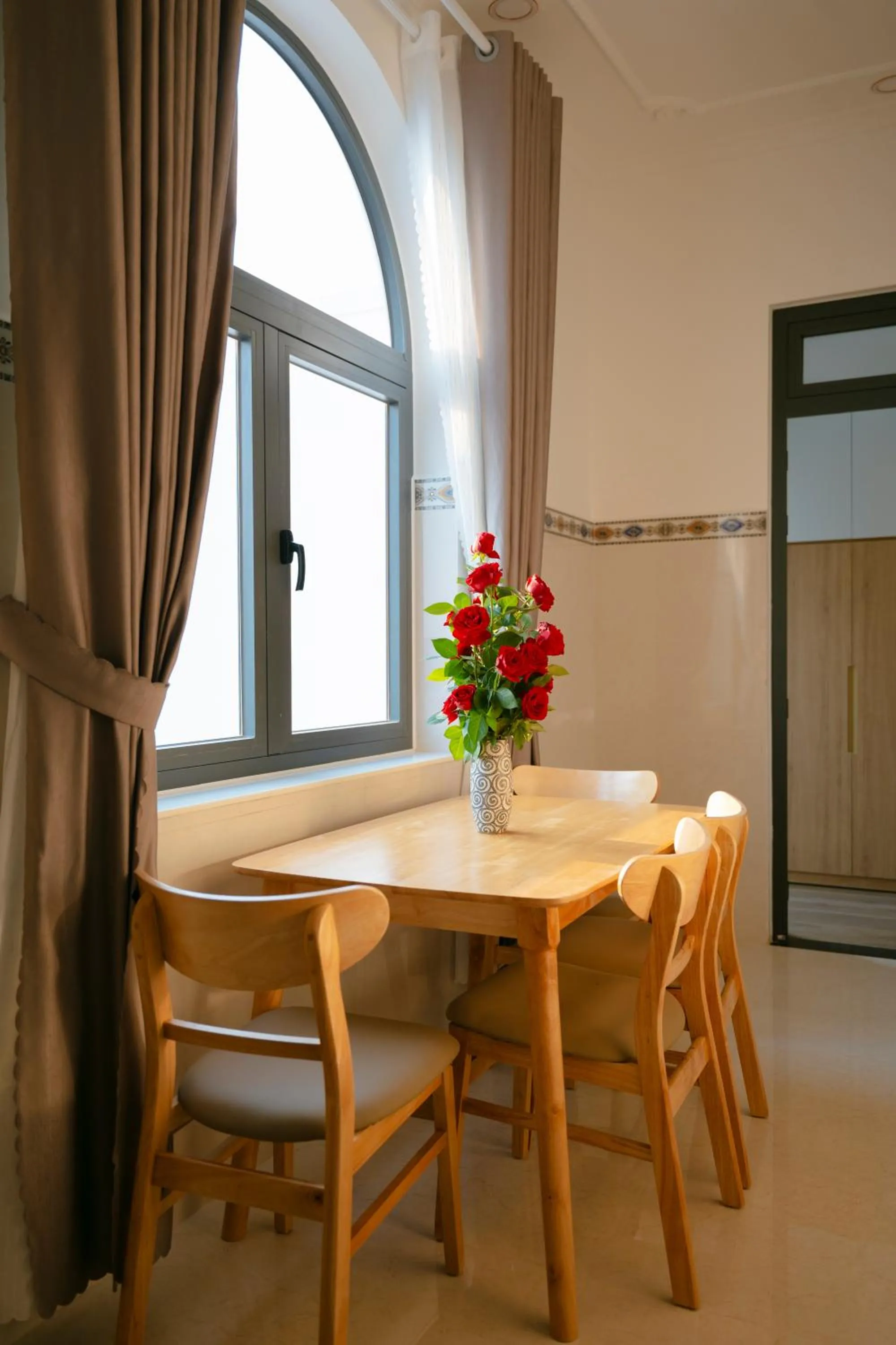 Seating area in Serene Stay