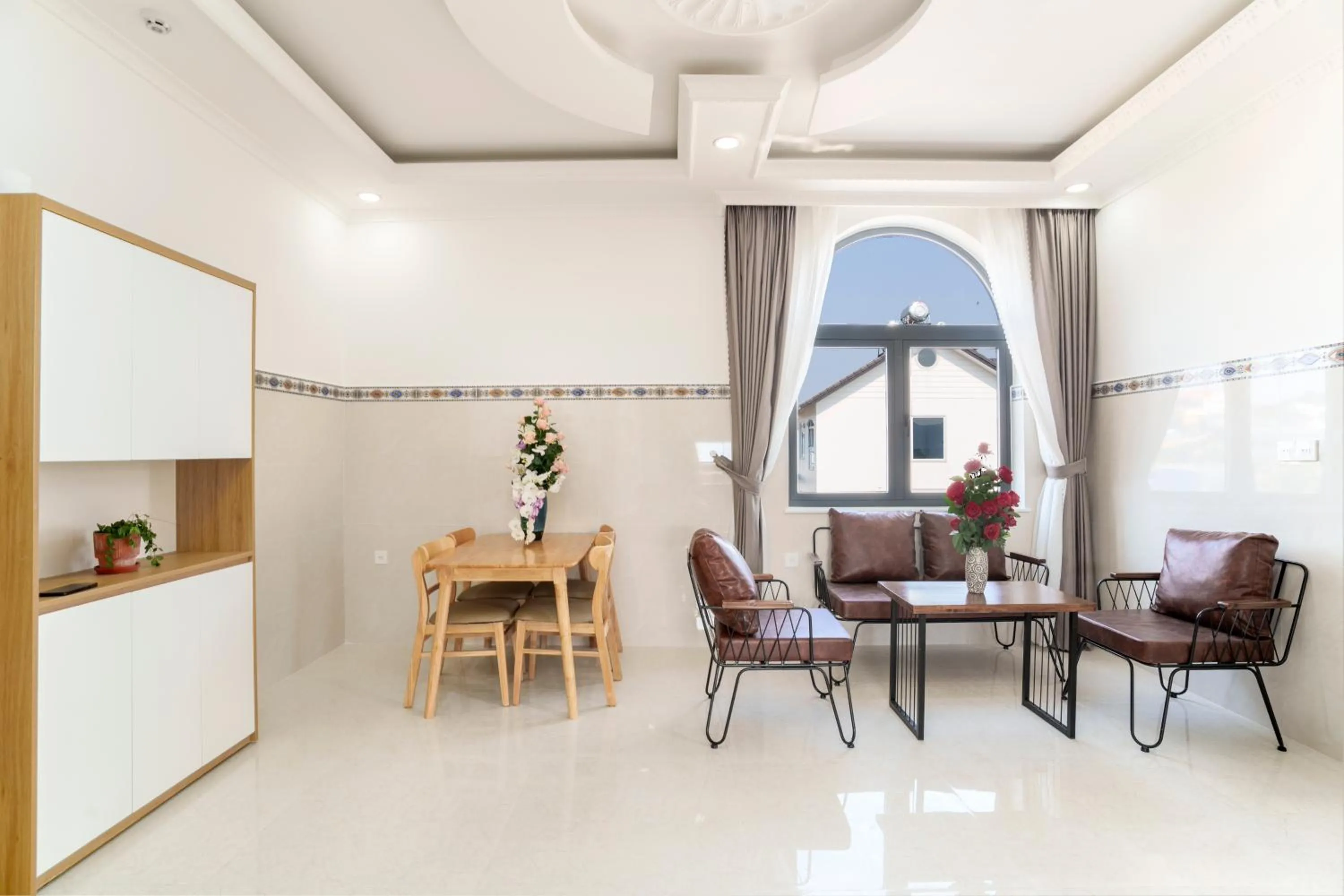 Living room in Serene Stay