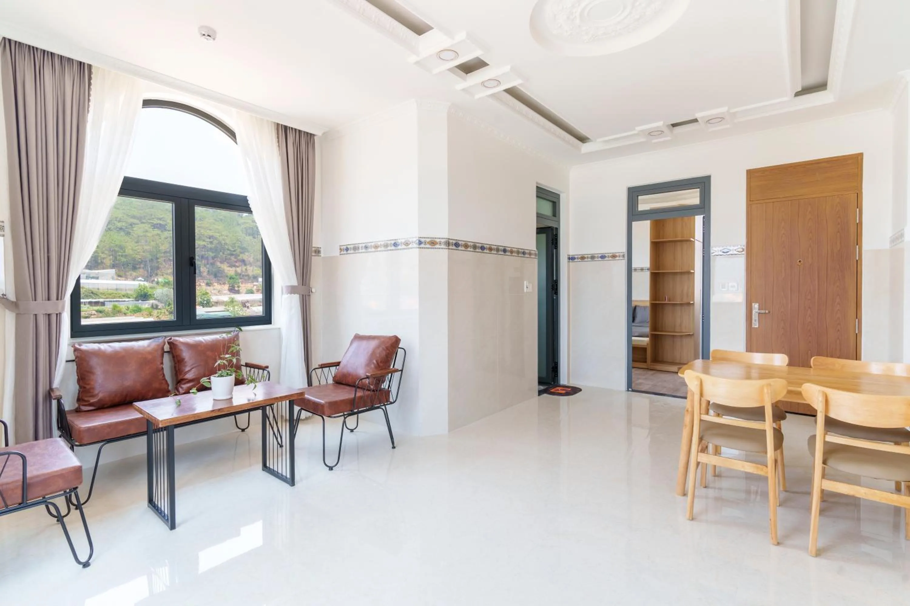 Living room in Serene Stay