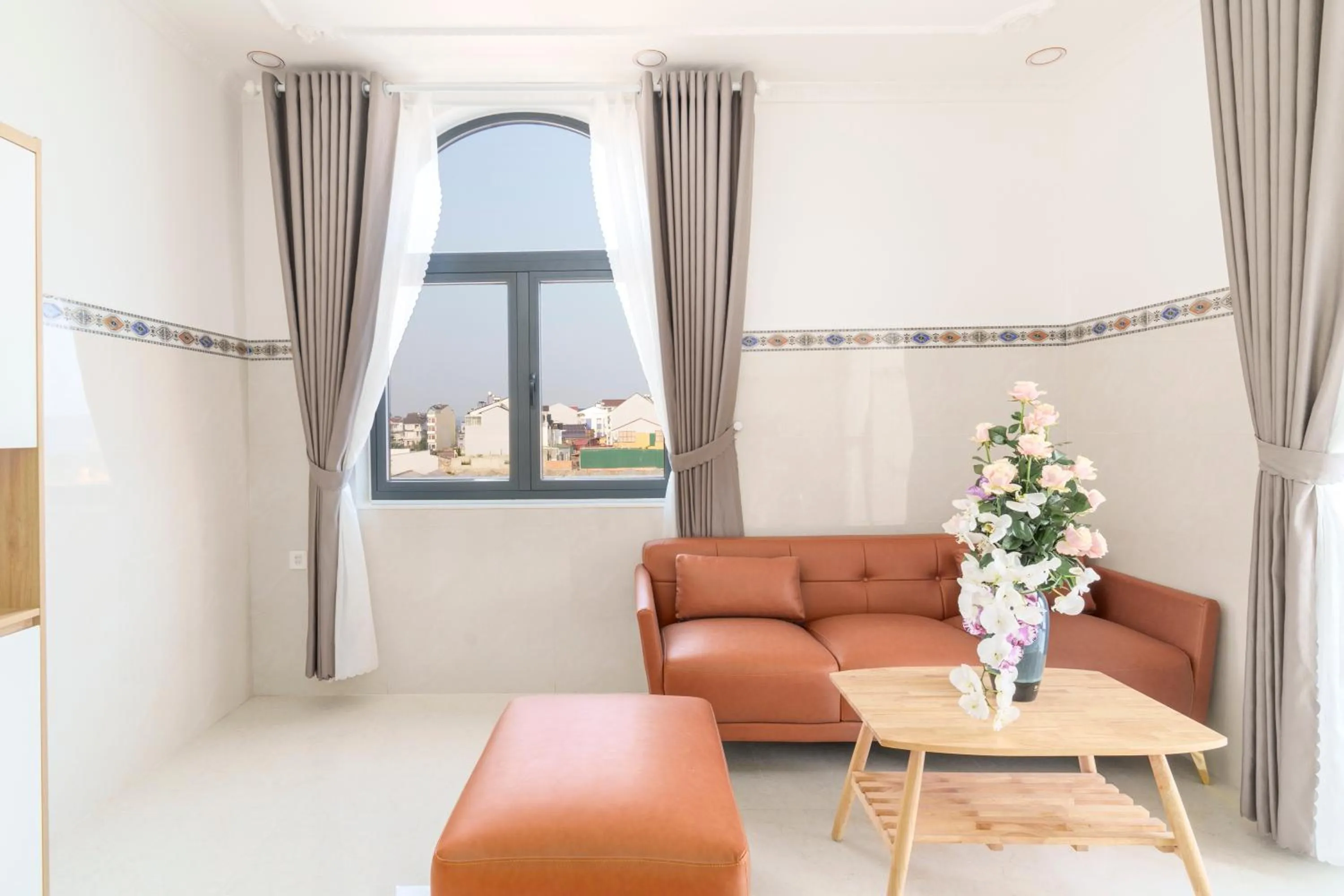 Living room in Serene Stay