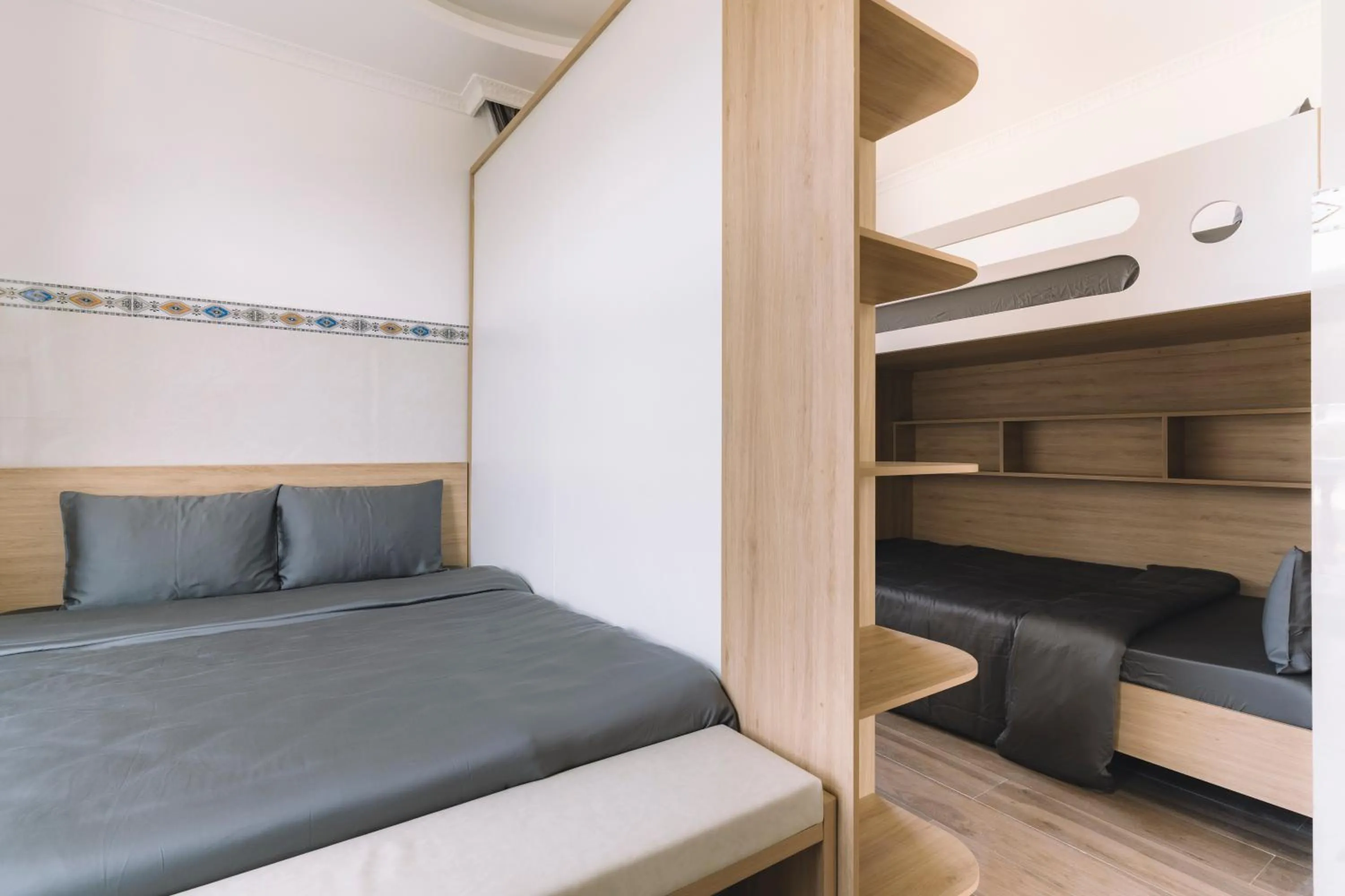 Bed in Serene Stay