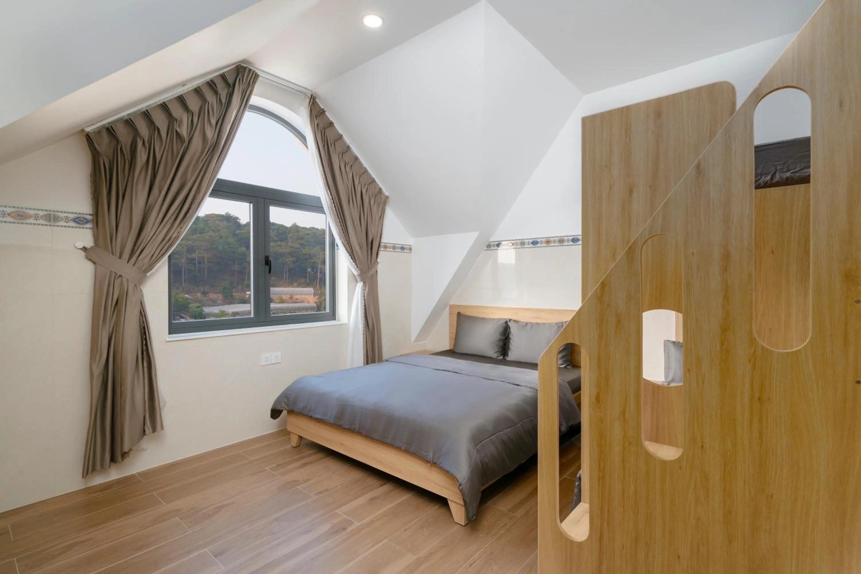 Bed in Serene Stay