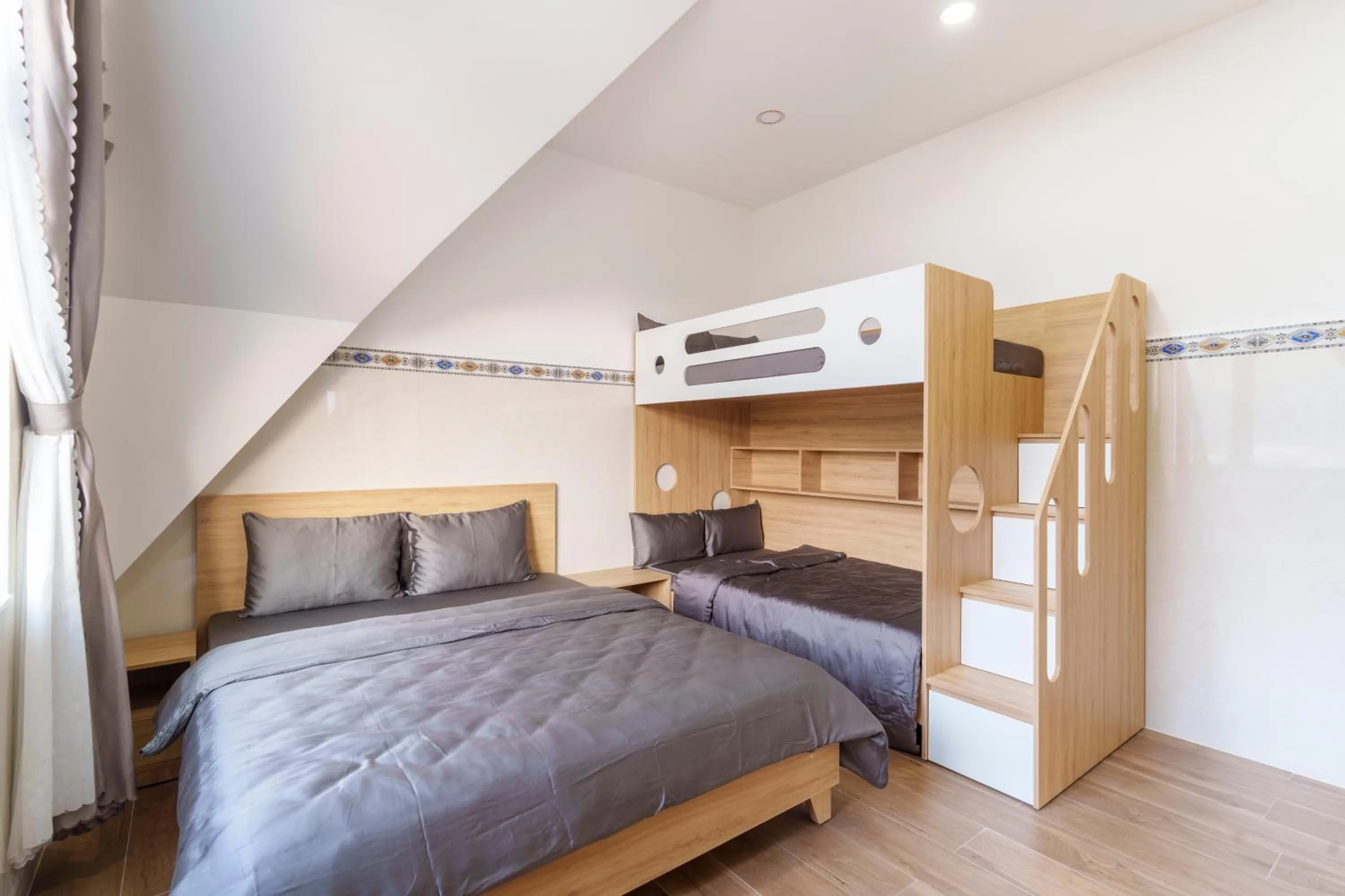 Bed in Serene Stay