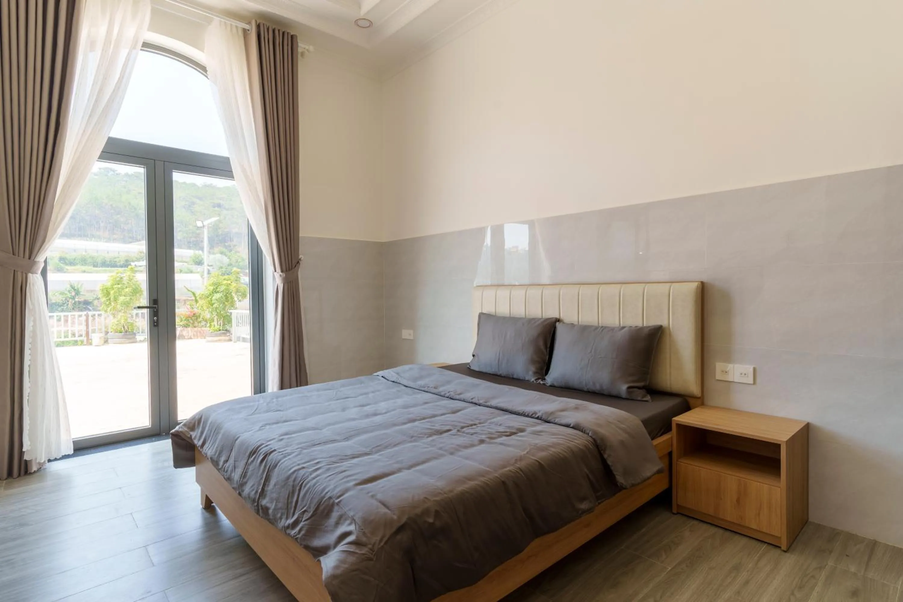 Bed in Serene Stay