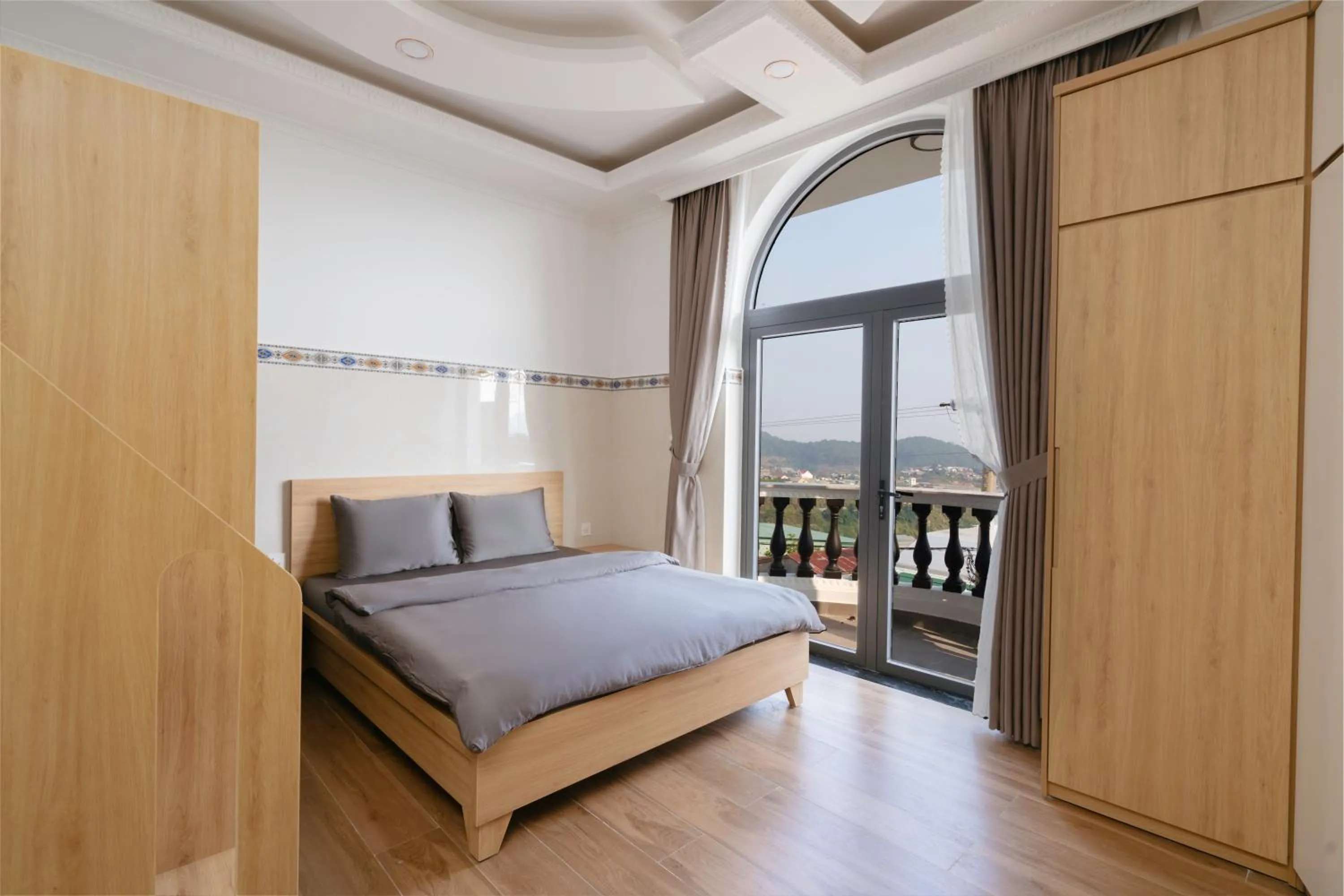 Bed in Serene Stay