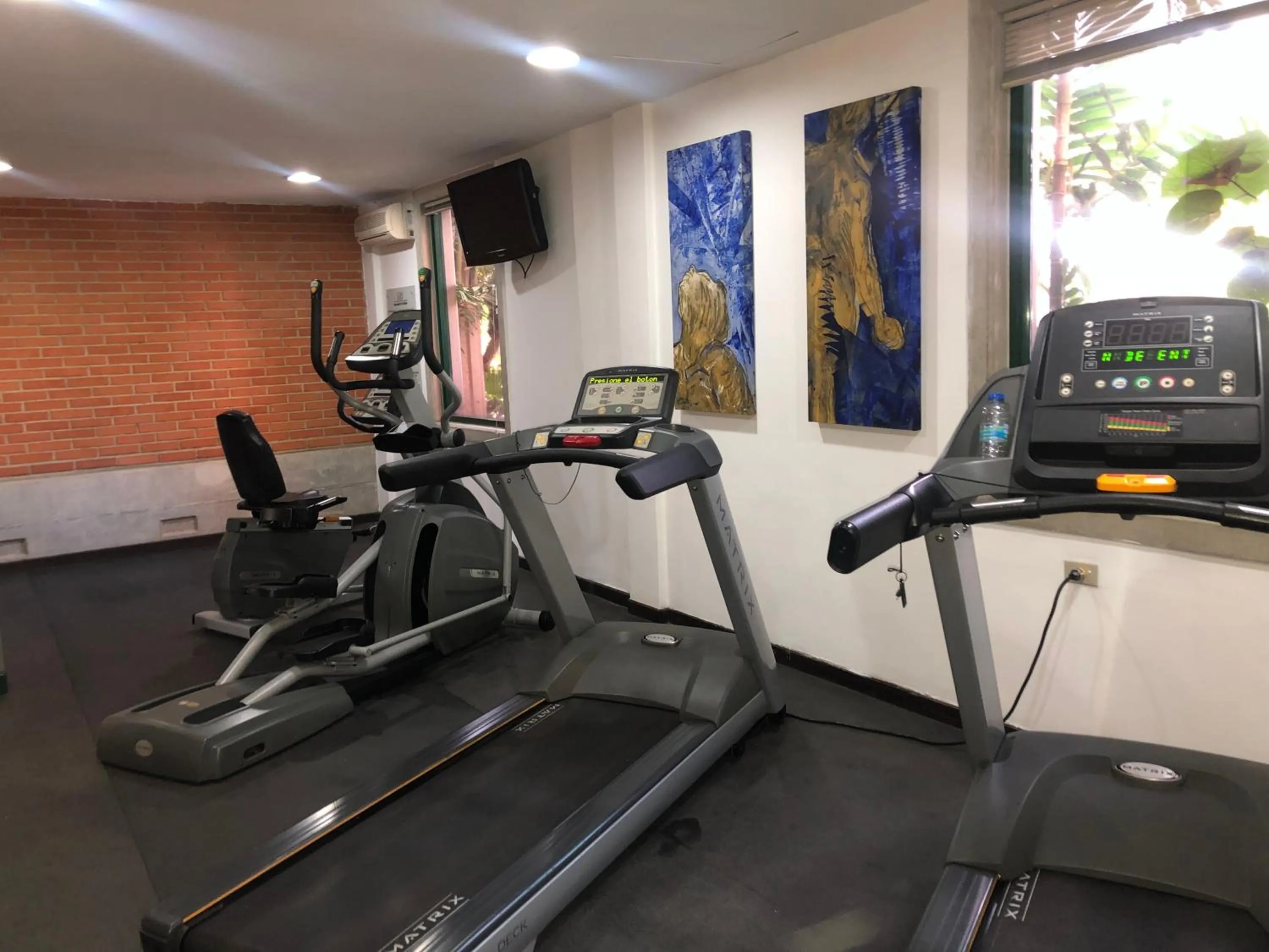 Fitness centre/facilities in Hotel GH Guaparo Inn Valencia