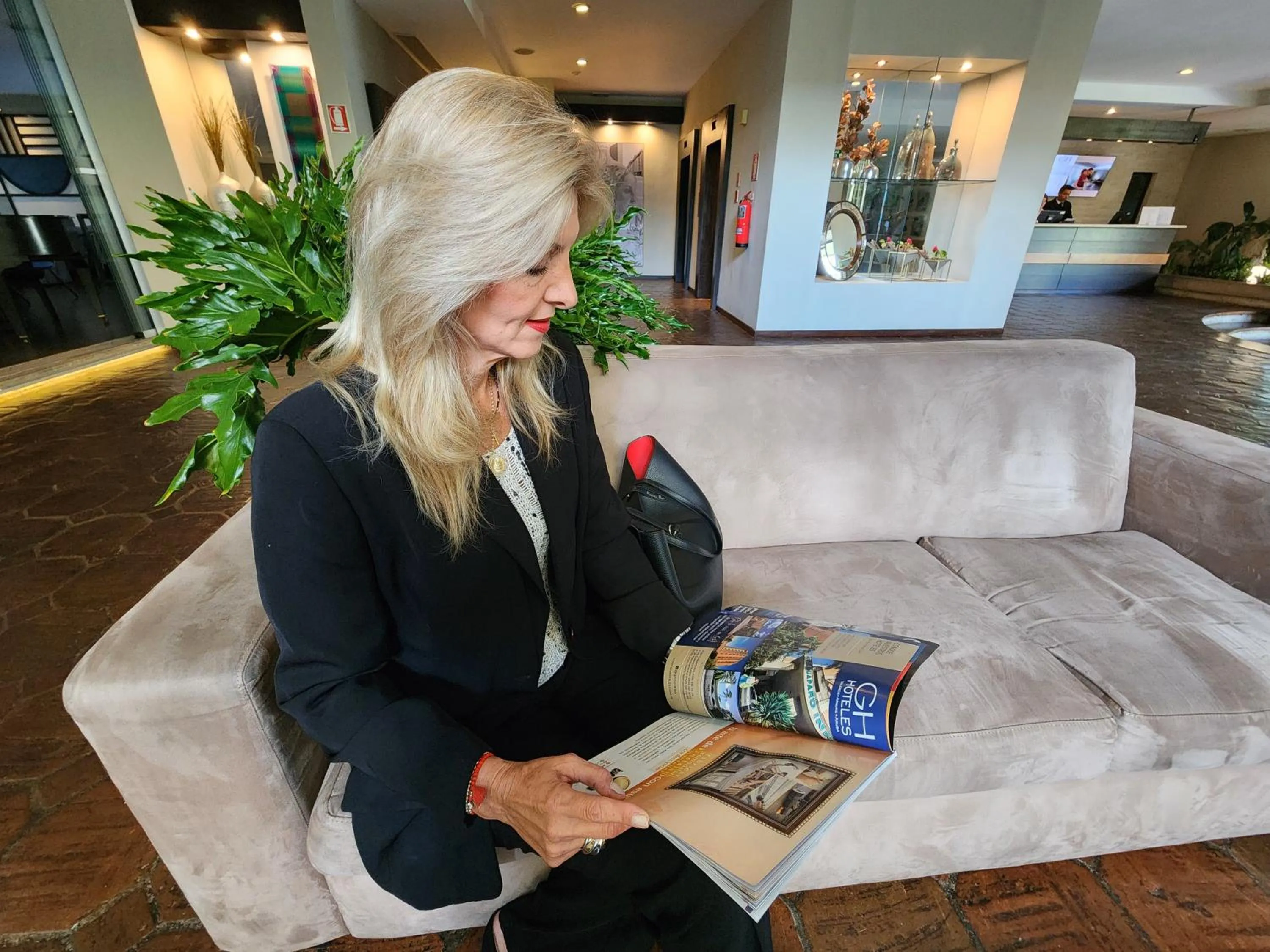 Living room in Hotel GH Guaparo Inn Valencia