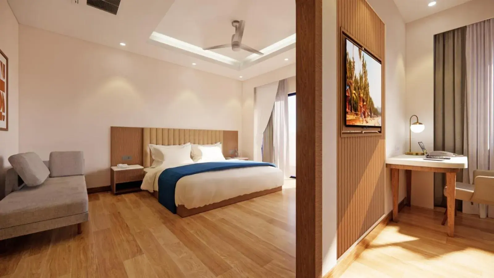 Bedroom, Bed in Alivaa Hotel Gurugram Sohna Road City Center Bedroom, Bed in Alivaa Hotel Gurugram Sohna Road City Center