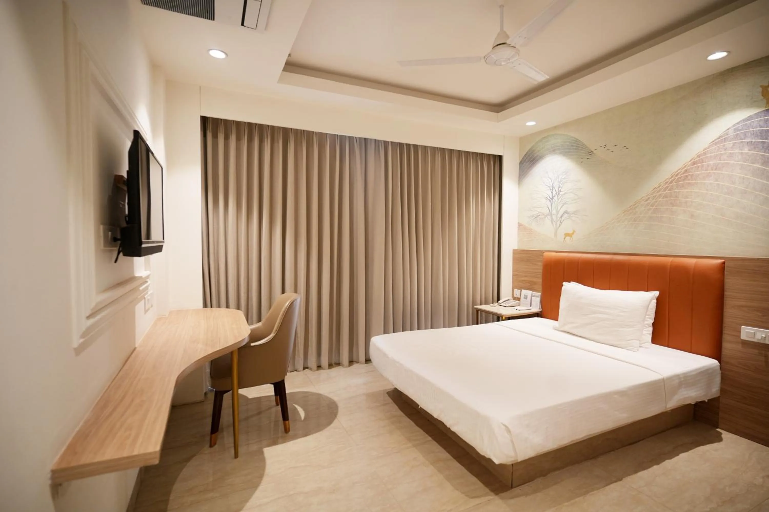 Bed in Alivaa Hotel Gurugram Sohna Road City Center
