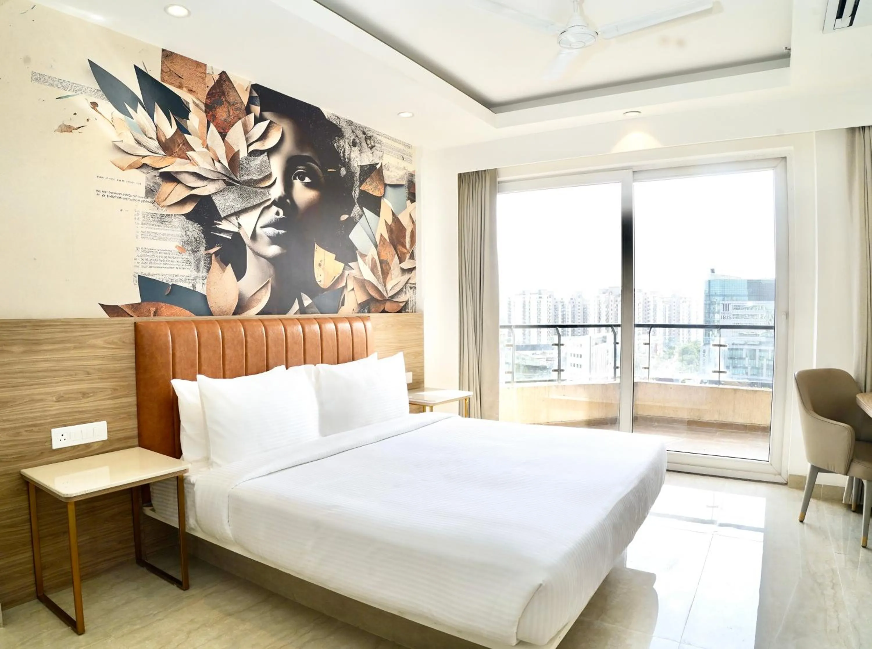 Bed in Alivaa Hotel Gurugram Sohna Road City Center