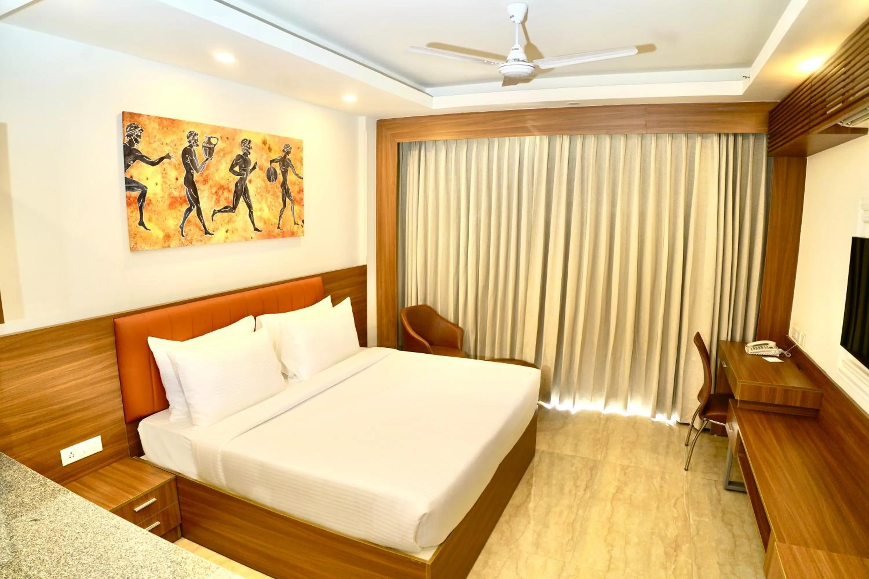 Bedroom, Bed in Alivaa Hotel Gurugram Sohna Road City Center