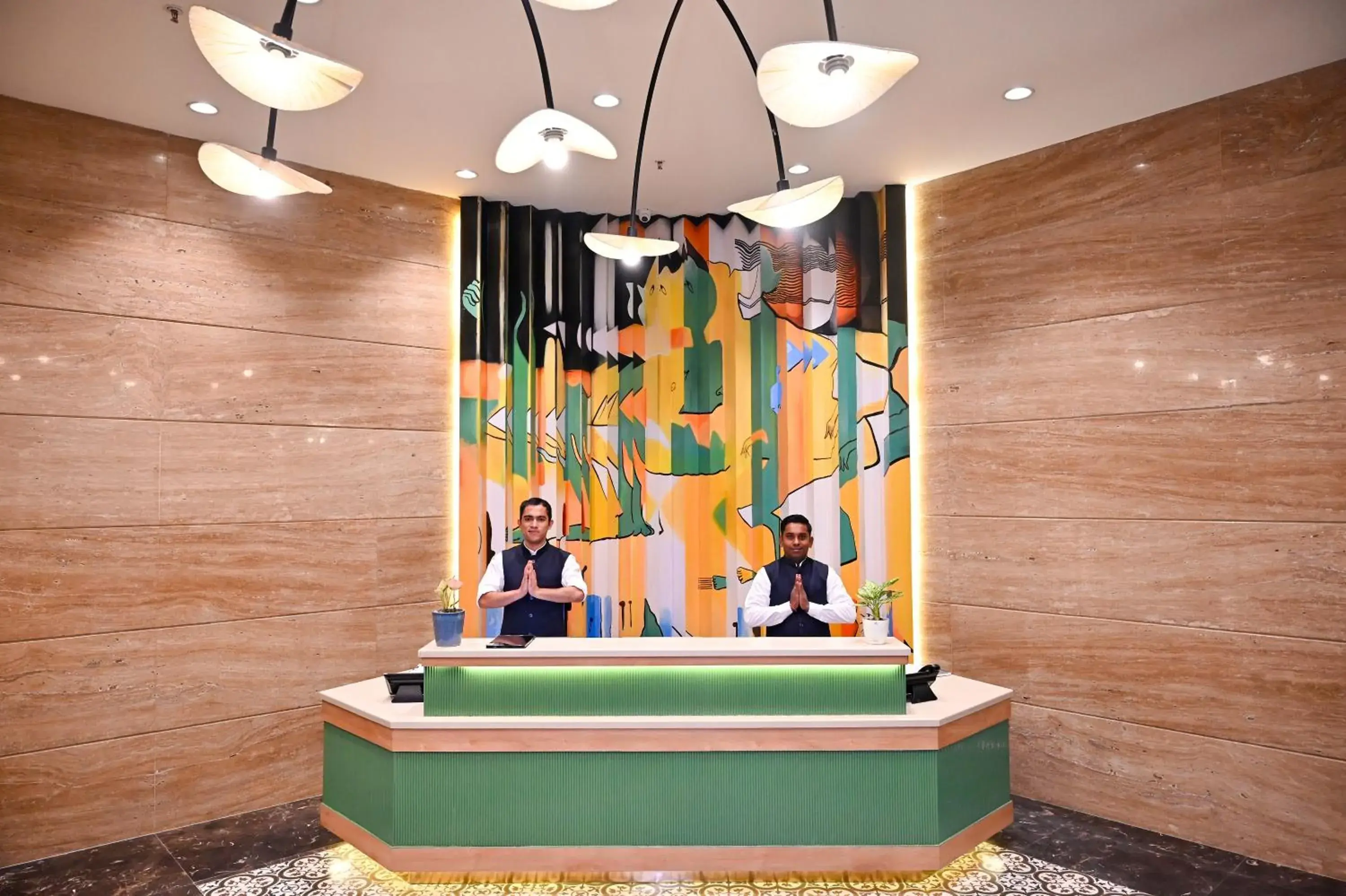 Lobby or reception in Alivaa Hotel Gurugram Sohna Road City Center Lobby or reception in Alivaa Hotel Gurugram Sohna Road City Center