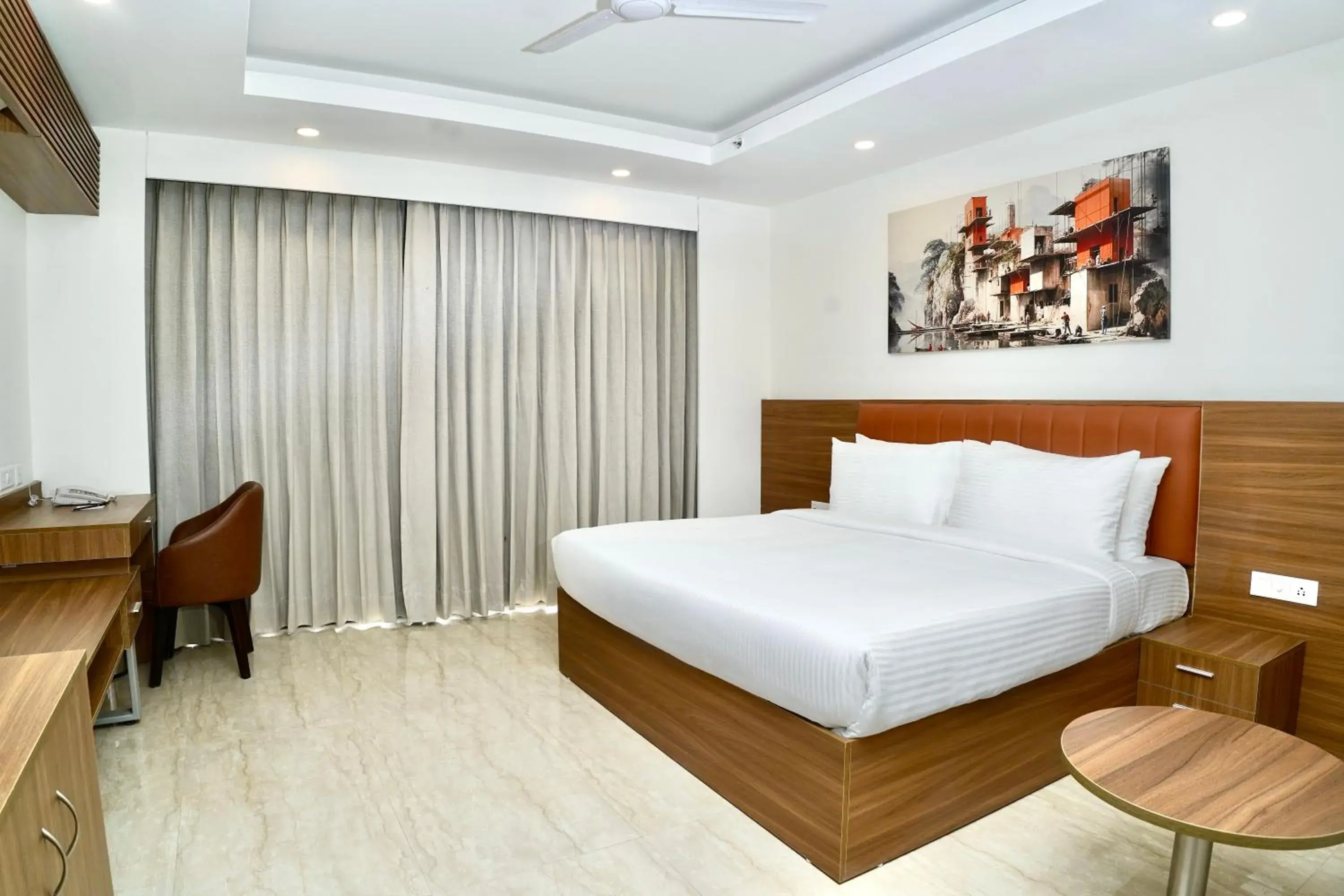 Bedroom, Bed in Alivaa Hotel Gurugram Sohna Road City Center Bedroom, Bed in Alivaa Hotel Gurugram Sohna Road City Center