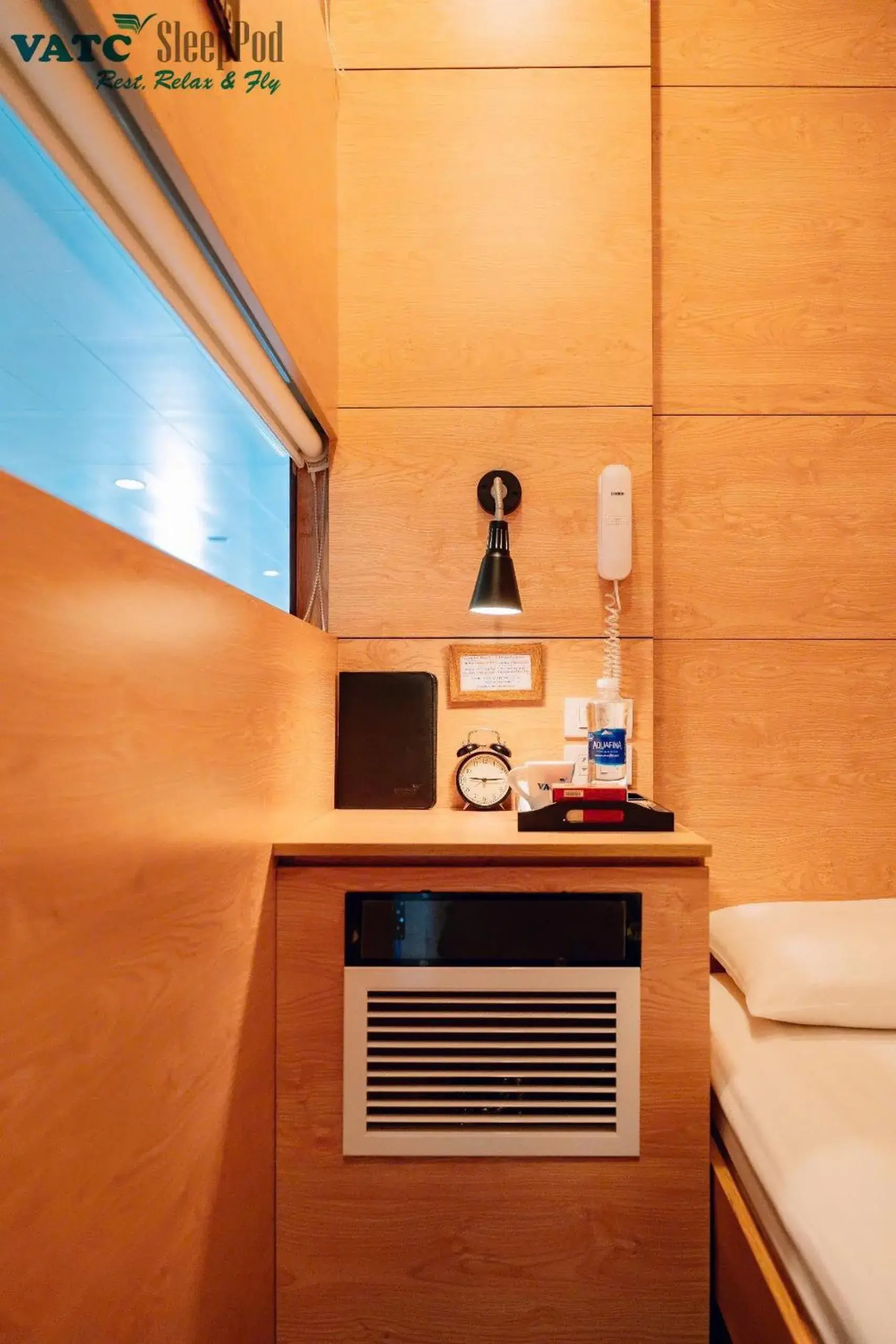 Bed in VATC Sleep Pod Terminal 1 Bed in VATC Sleep Pod Terminal 1