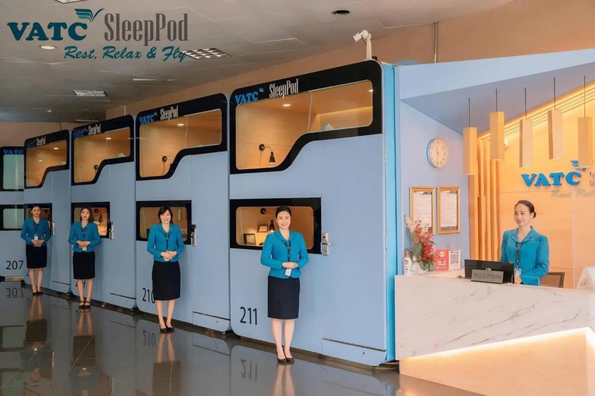 VATC Sleep Pod Terminal 1 VATC Sleep Pod Terminal 1
