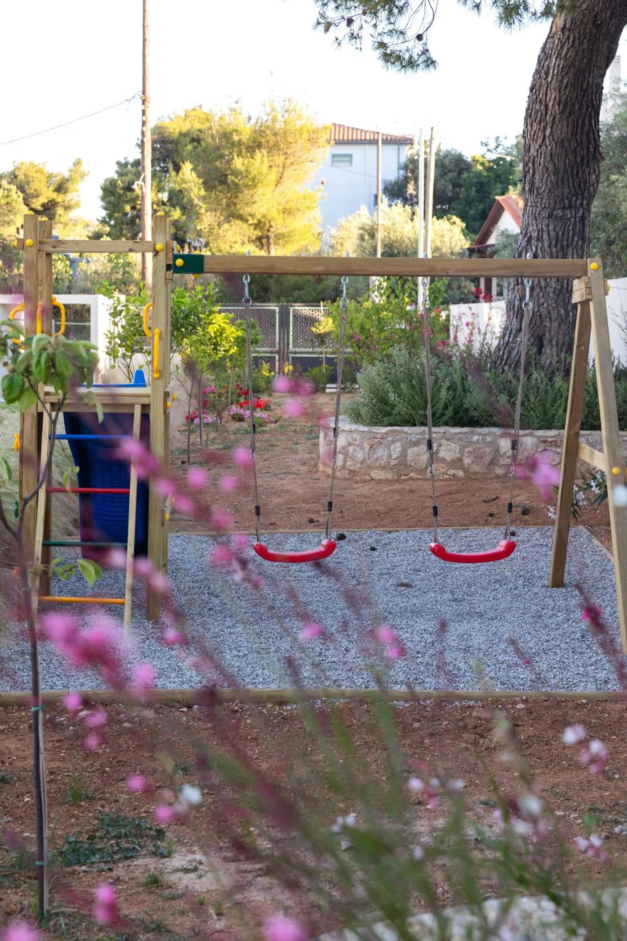 Children play ground in Kallisti Stay