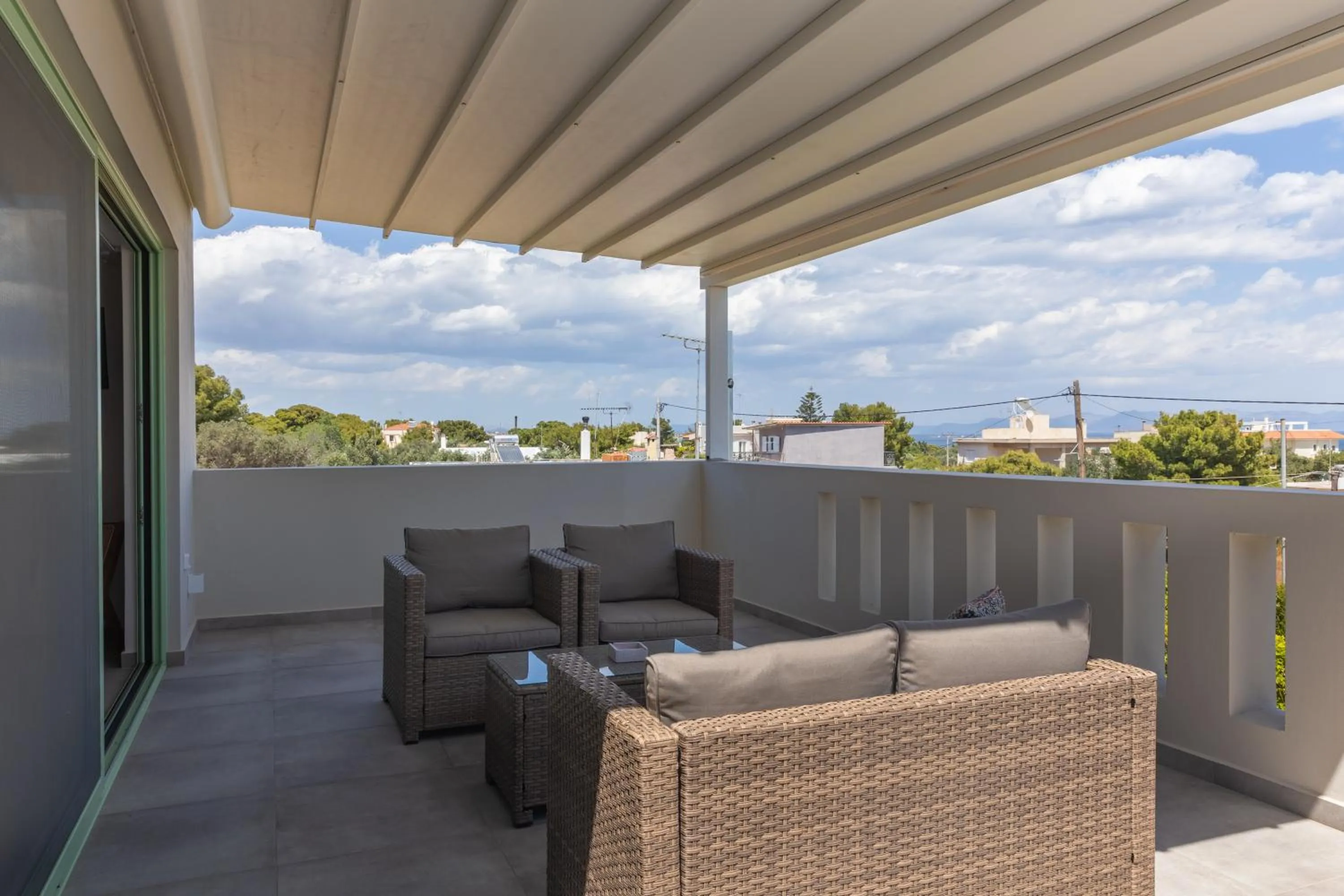 Patio in Kallisti Stay