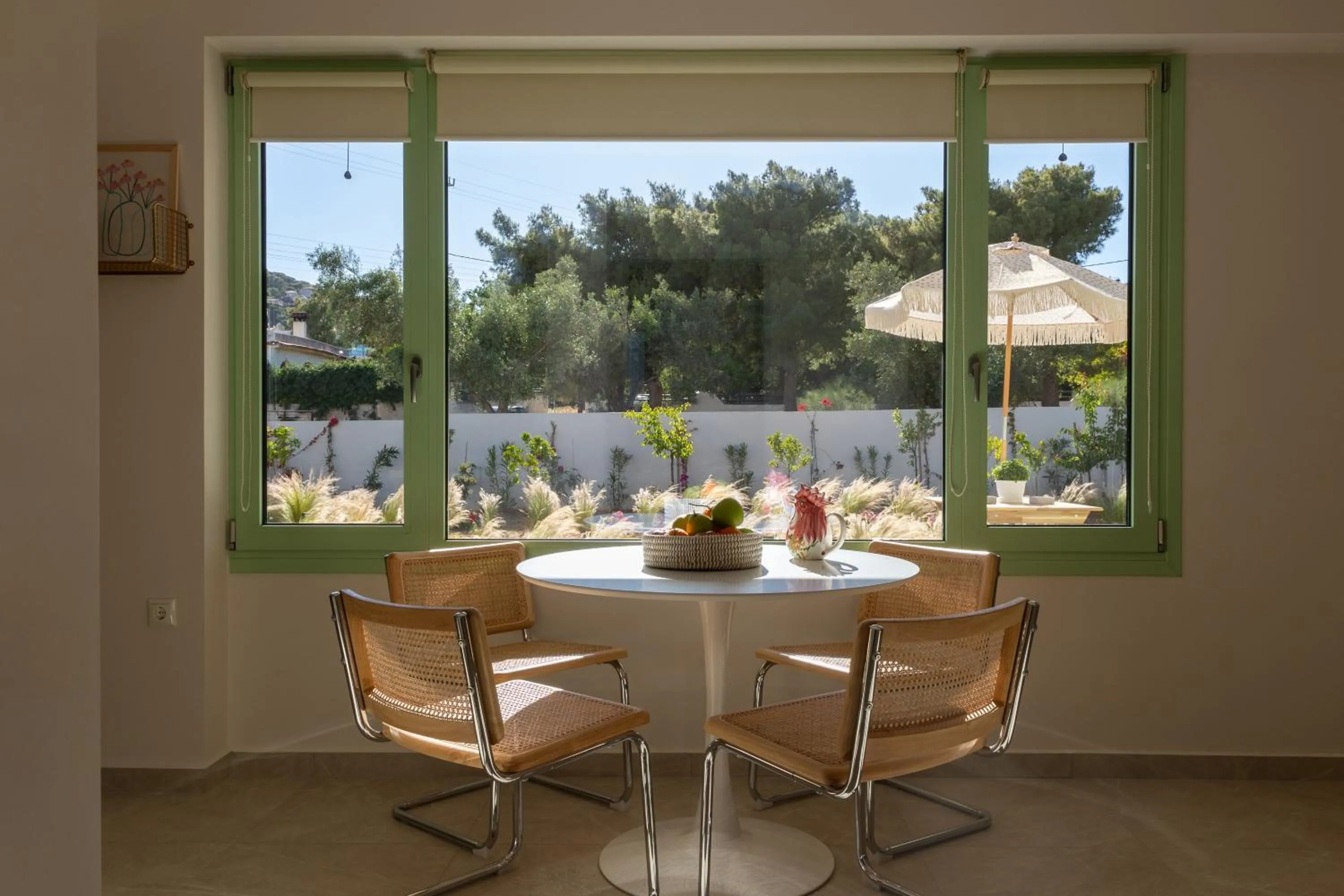 Dining area in Kallisti Stay