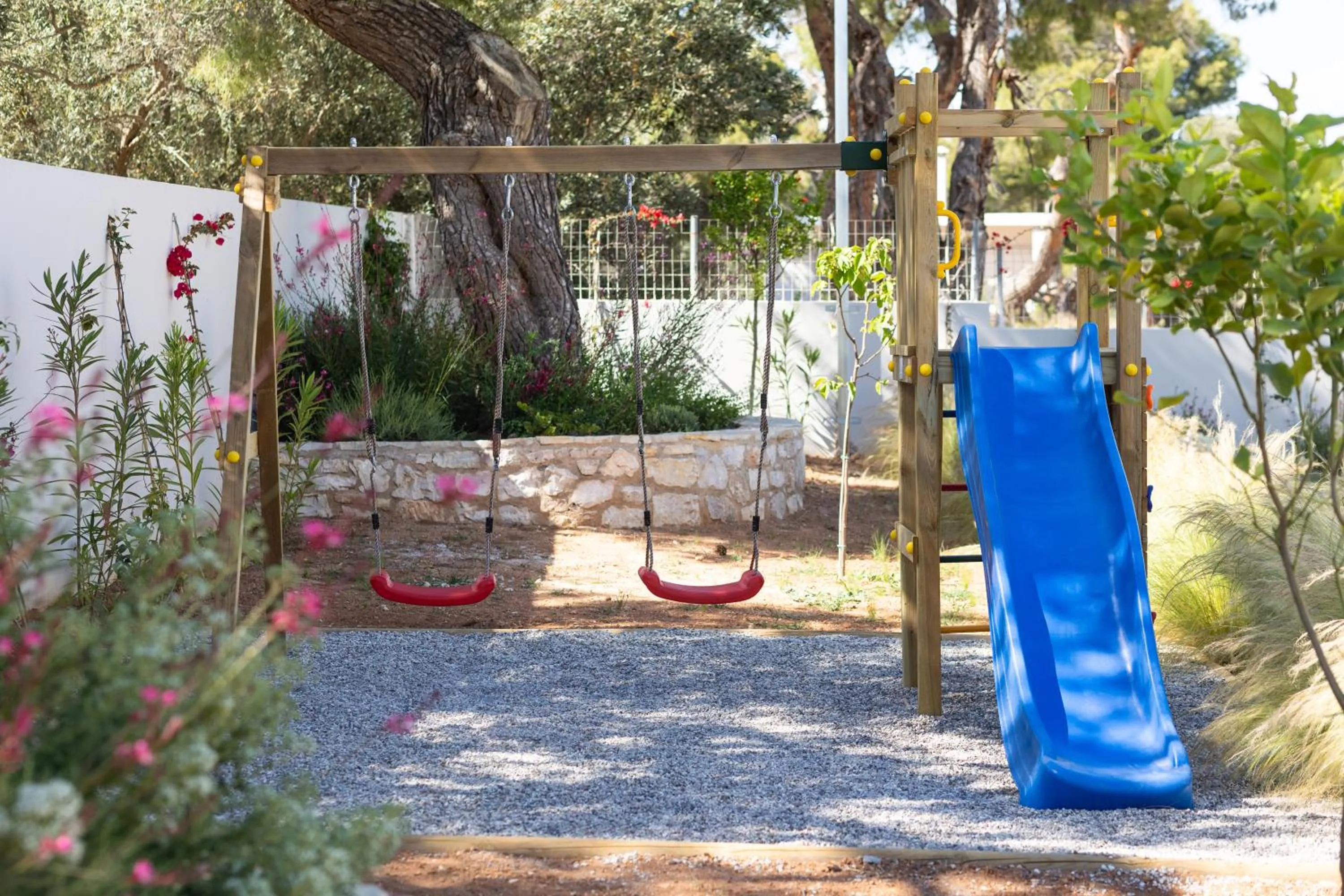 Children play ground in Kallisti Stay