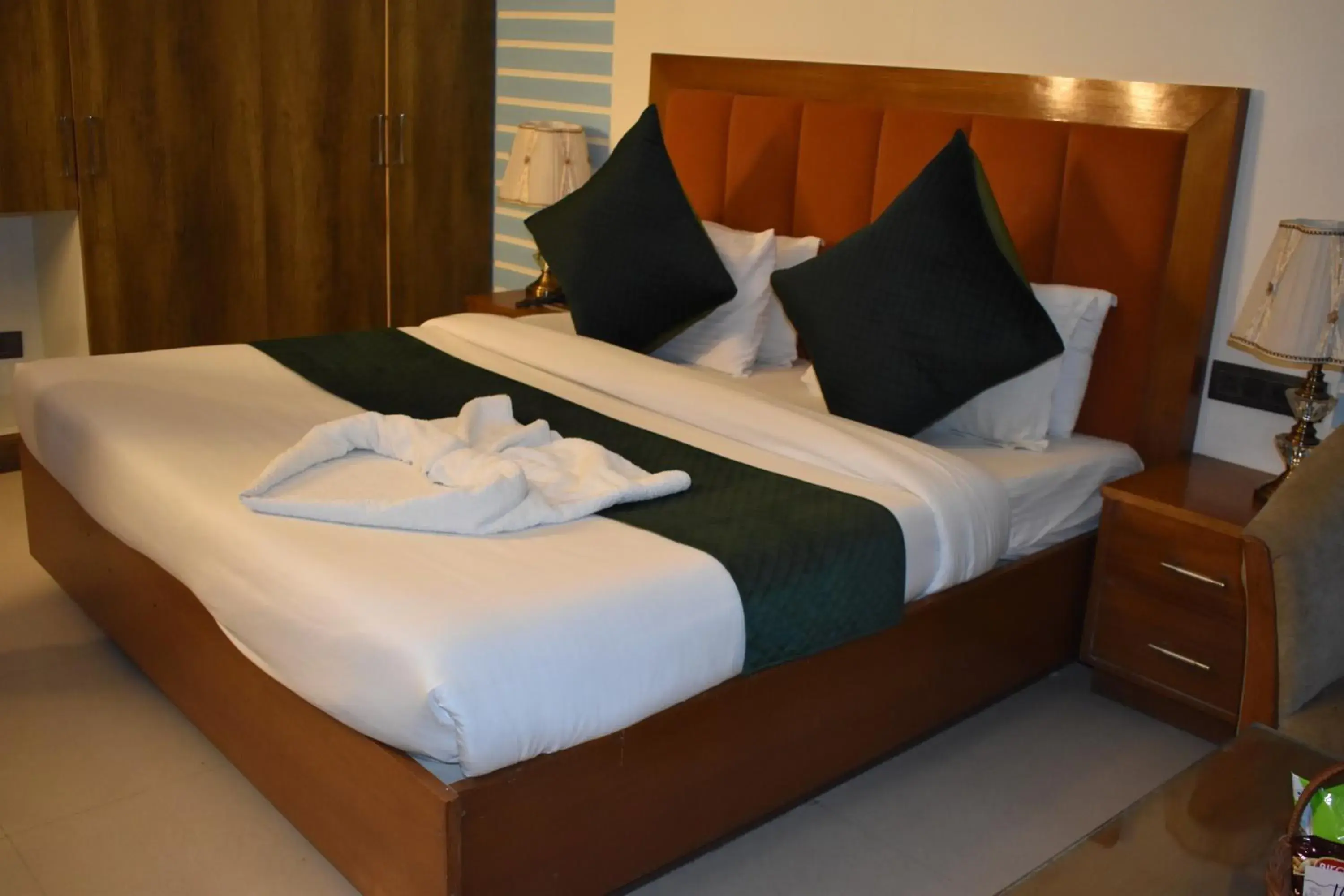 Bed in Hotel Padmini Palace Bed in Hotel Padmini Palace