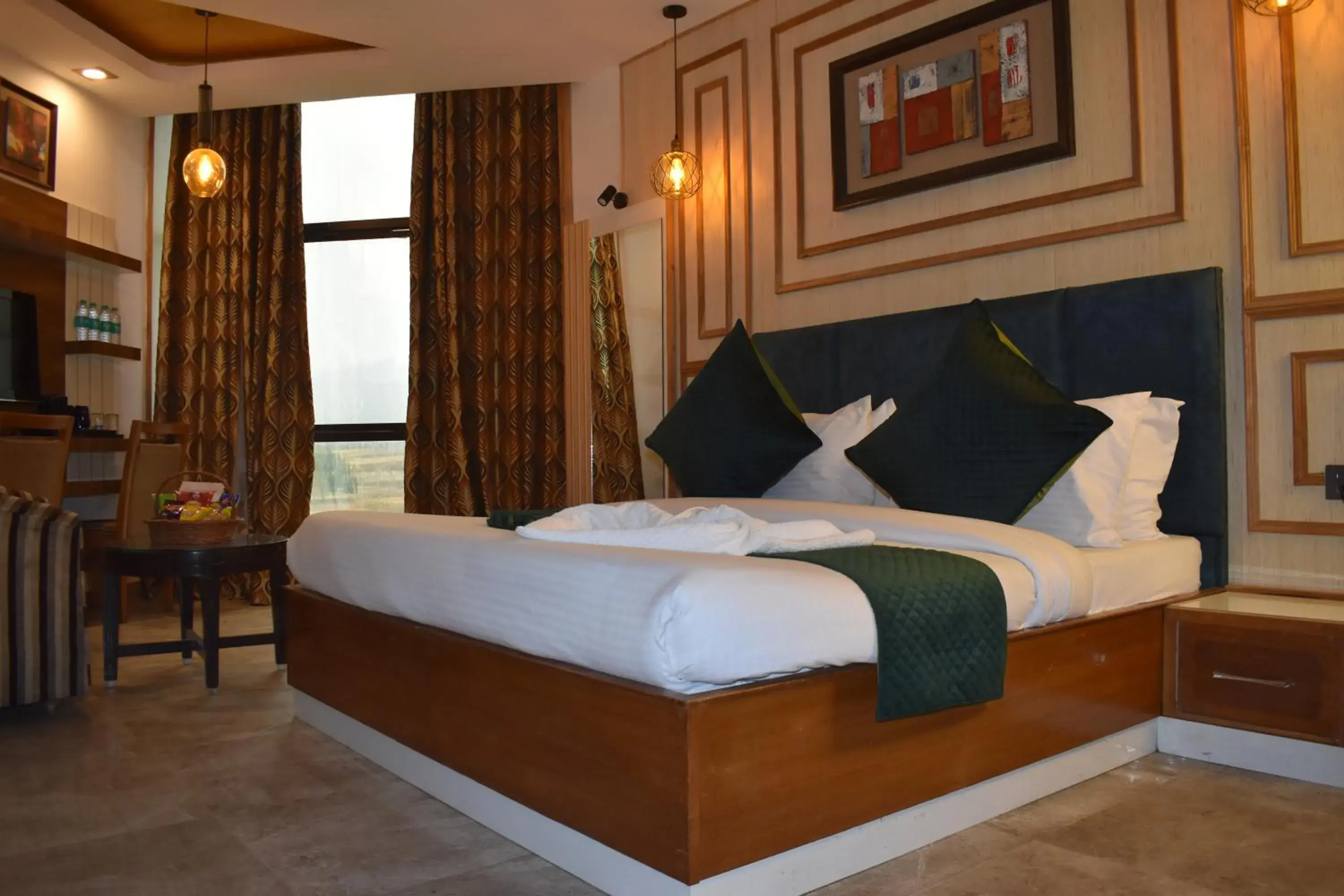 Bed in Hotel Padmini Palace Bed in Hotel Padmini Palace