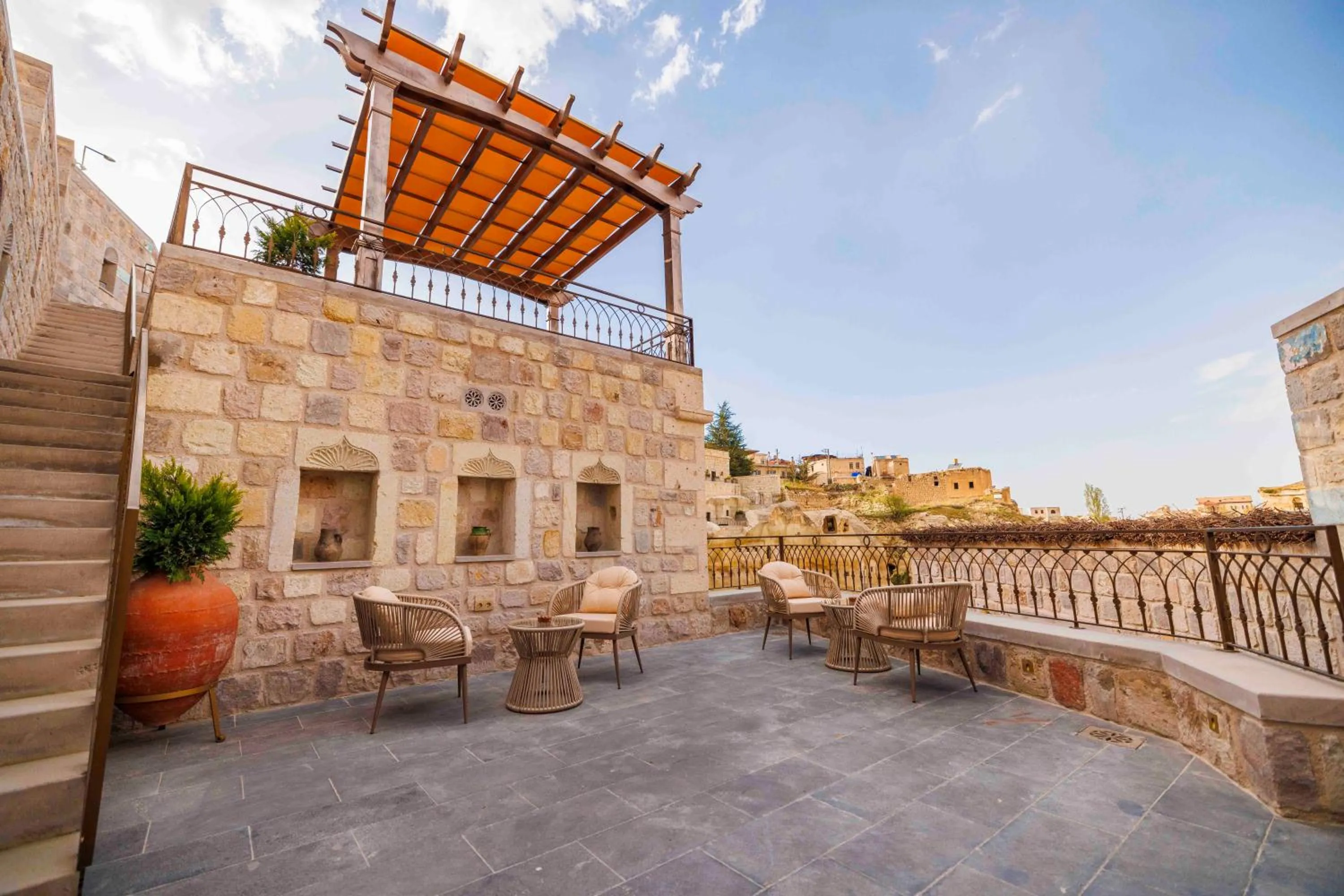 Patio in Signature Cave Cappadocia, Trademark Collection by Wyndham