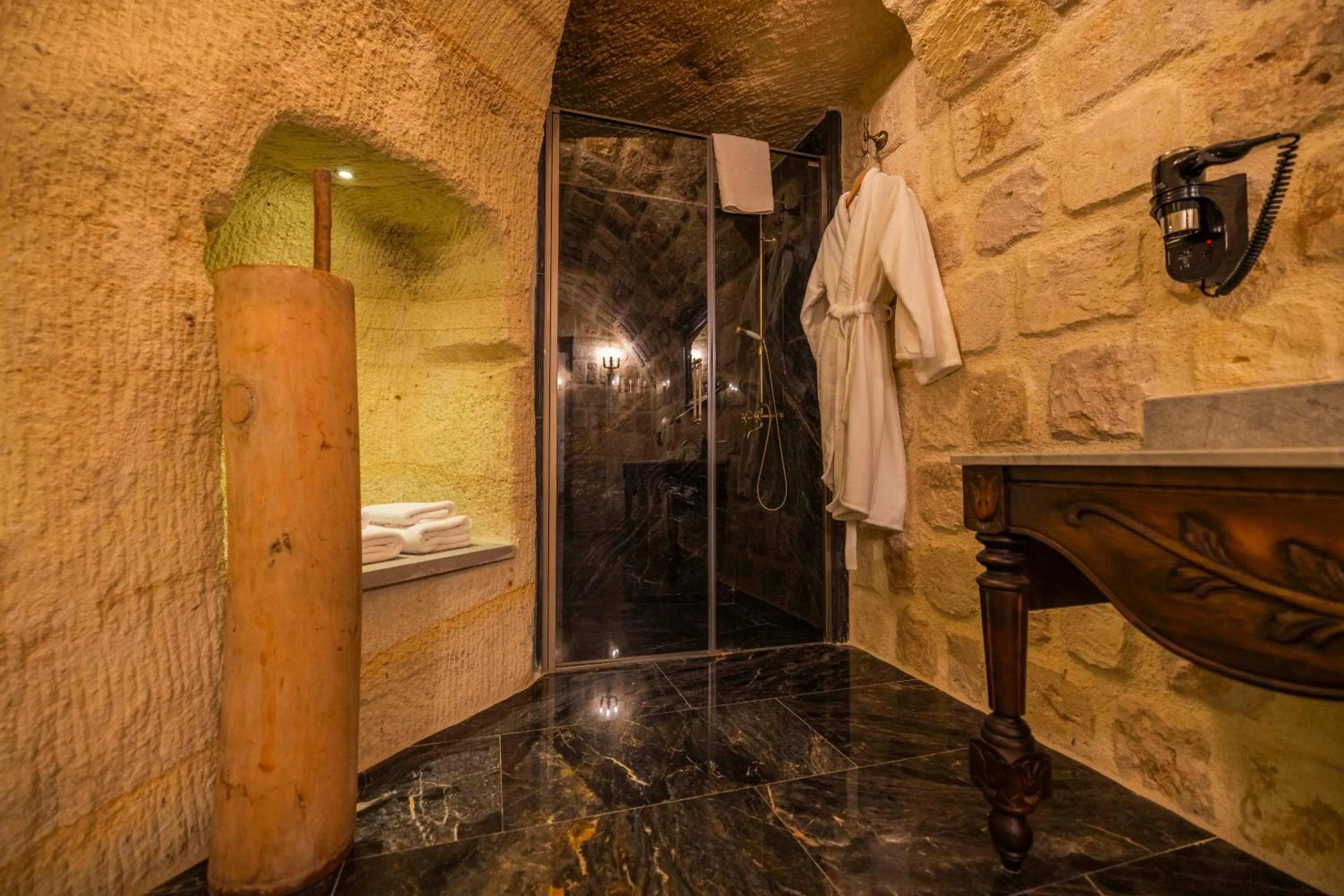 Shower in Signature Cave Cappadocia, Trademark Collection by Wyndham