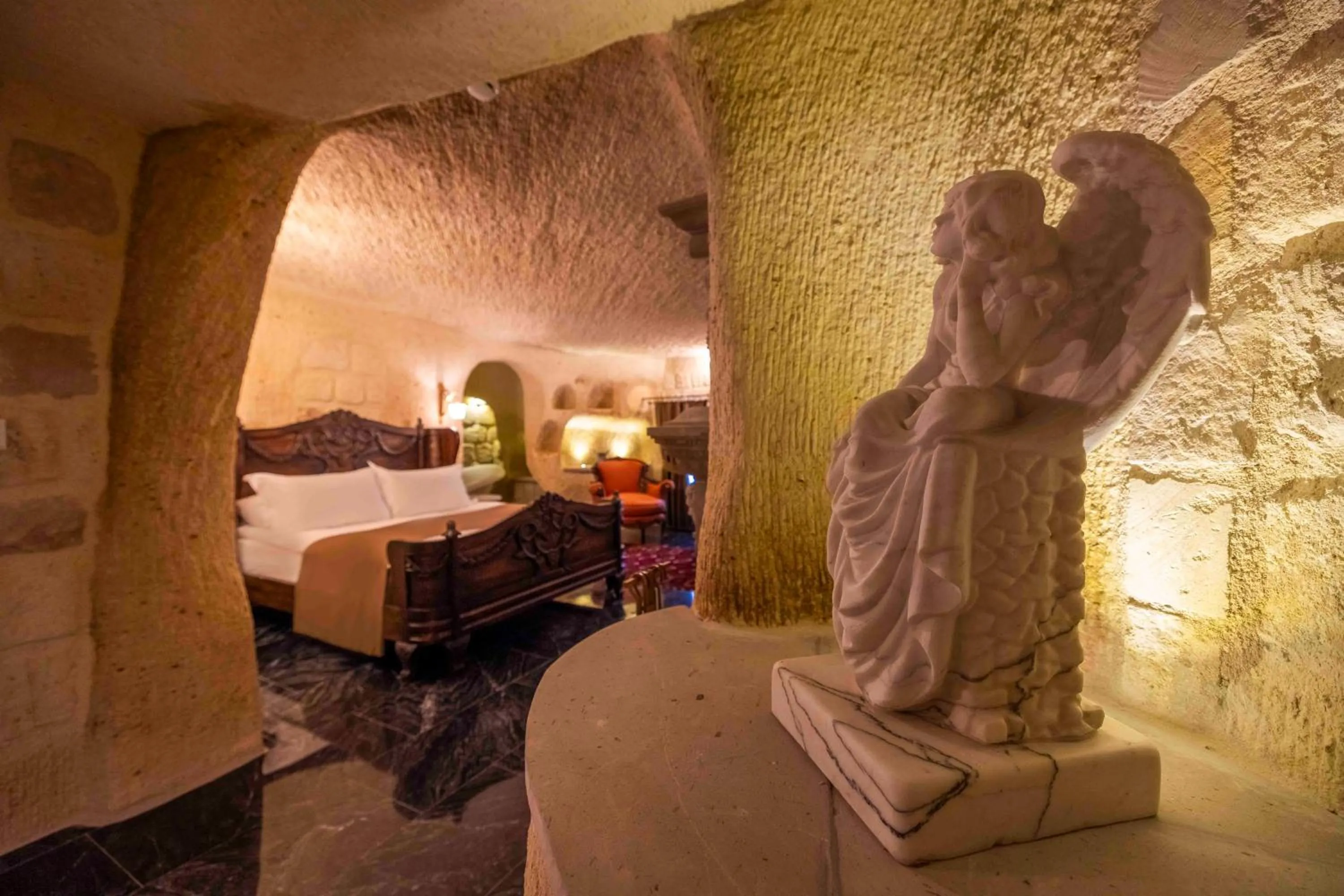 Photo of the whole room, Bed in Signature Cave Cappadocia, Trademark Collection by Wyndham