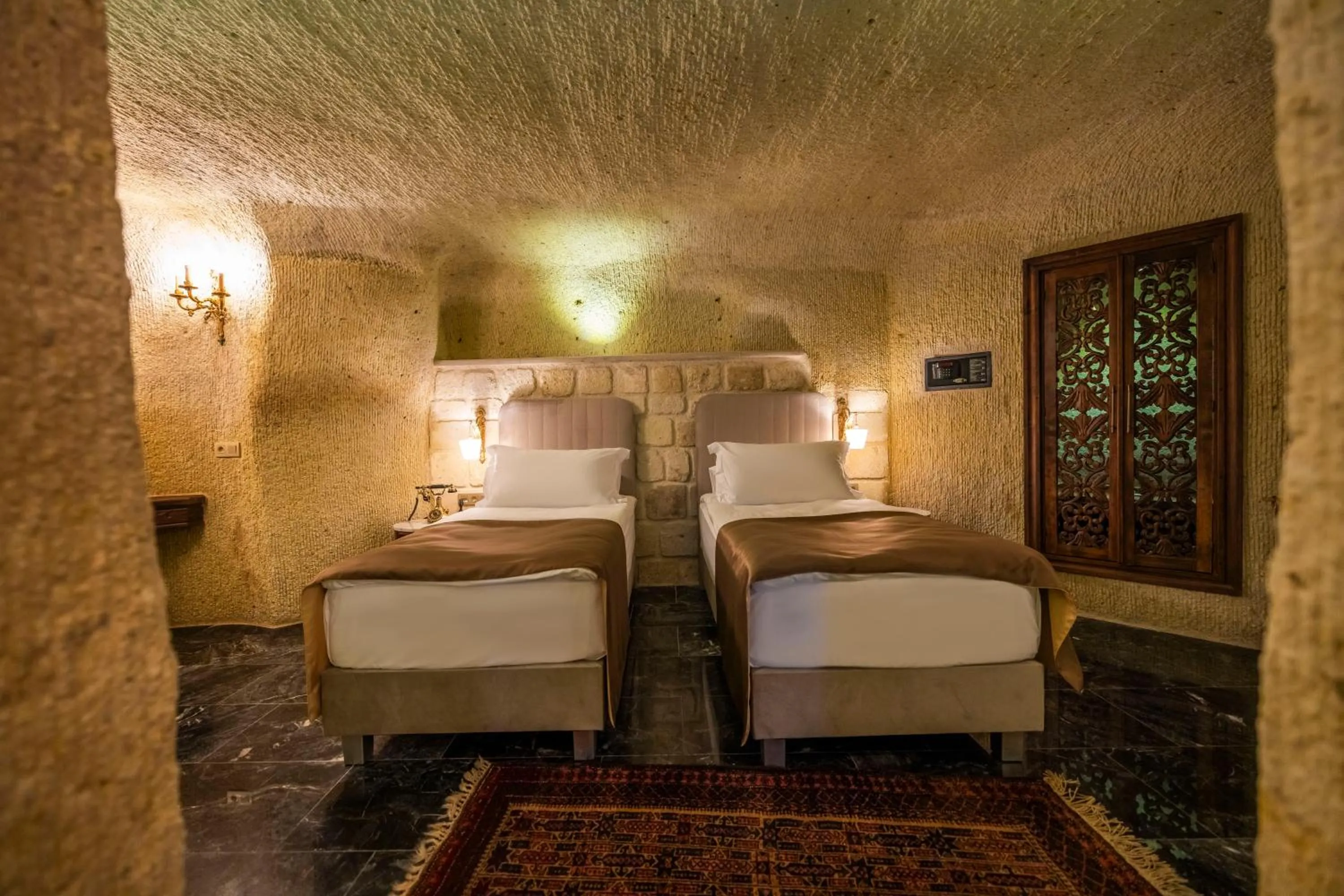 Bed in Signature Cave Cappadocia, Trademark Collection by Wyndham