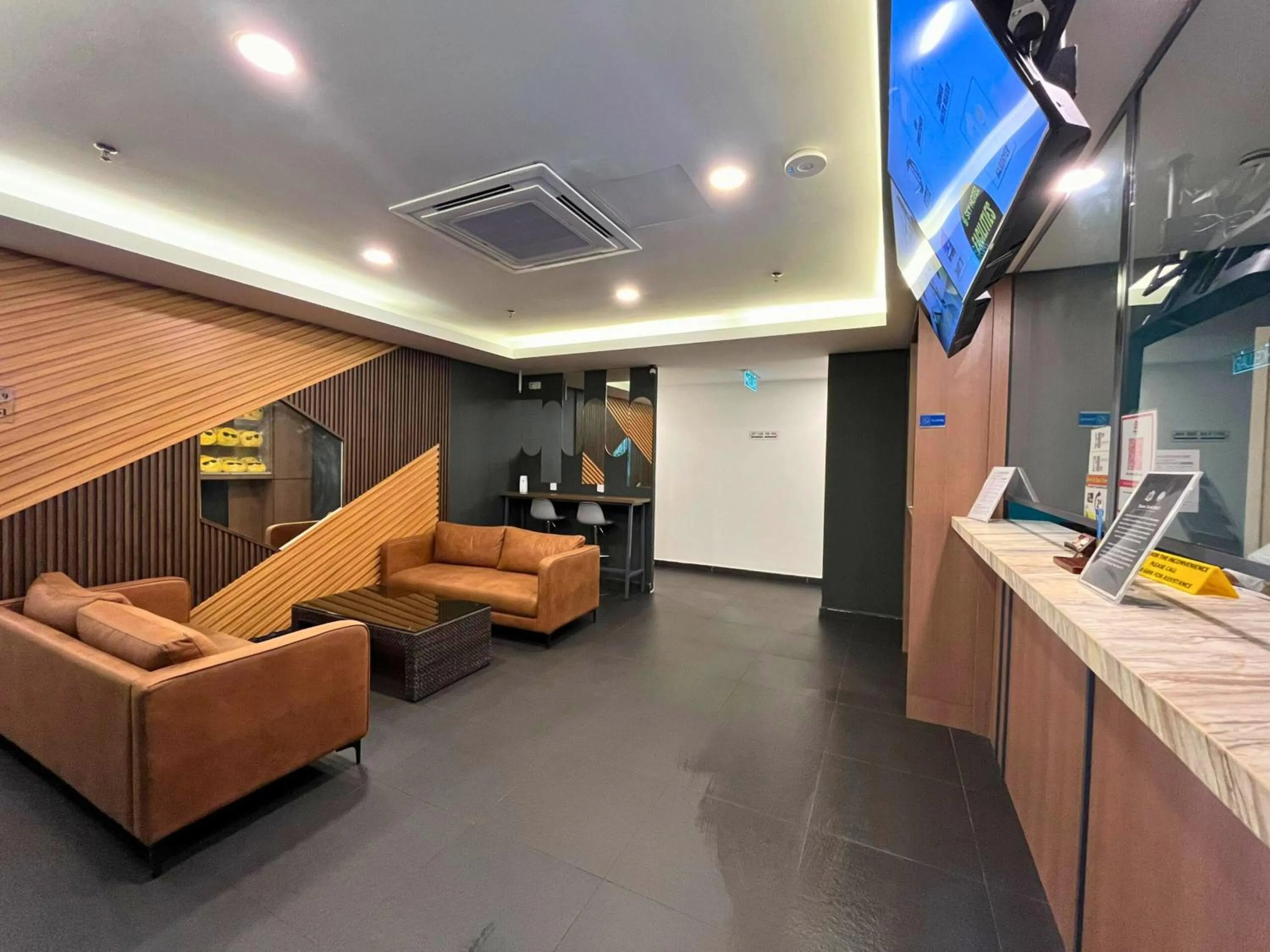Lobby or reception in Sky Hotel Selayang