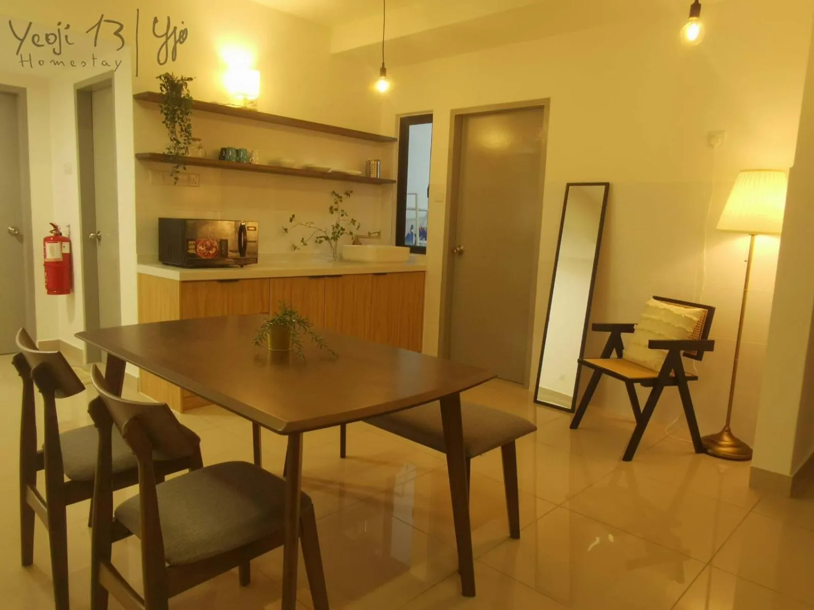 Dining area in Yeojie 13 Homestay Rawang
