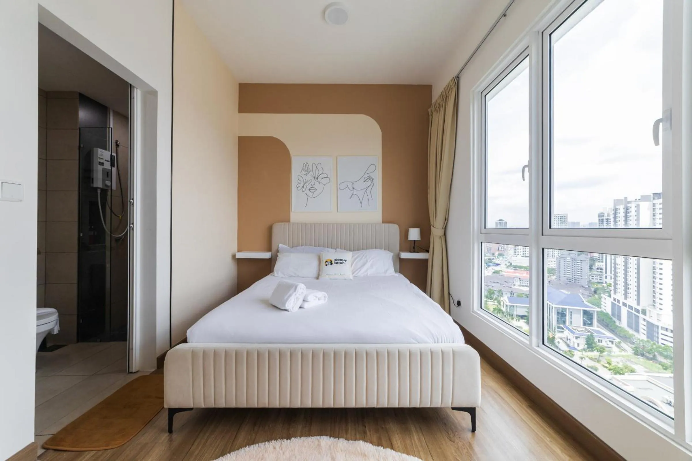 Bed in Plaza Kelana Jaya Suites by Sleepy Bear