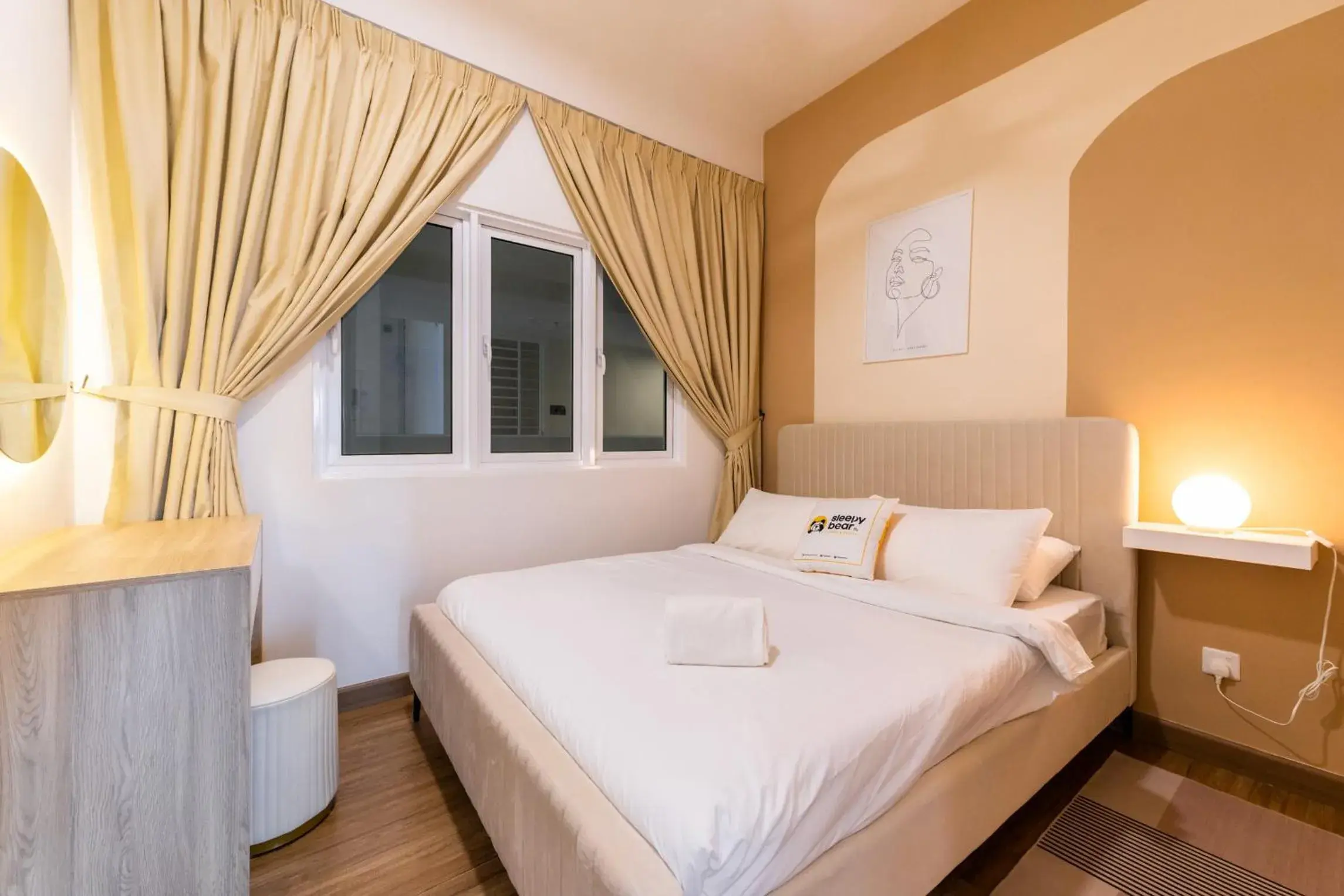 Bed in Plaza Kelana Jaya Suites by Sleepy Bear Bed in Plaza Kelana Jaya Suites by Sleepy Bear