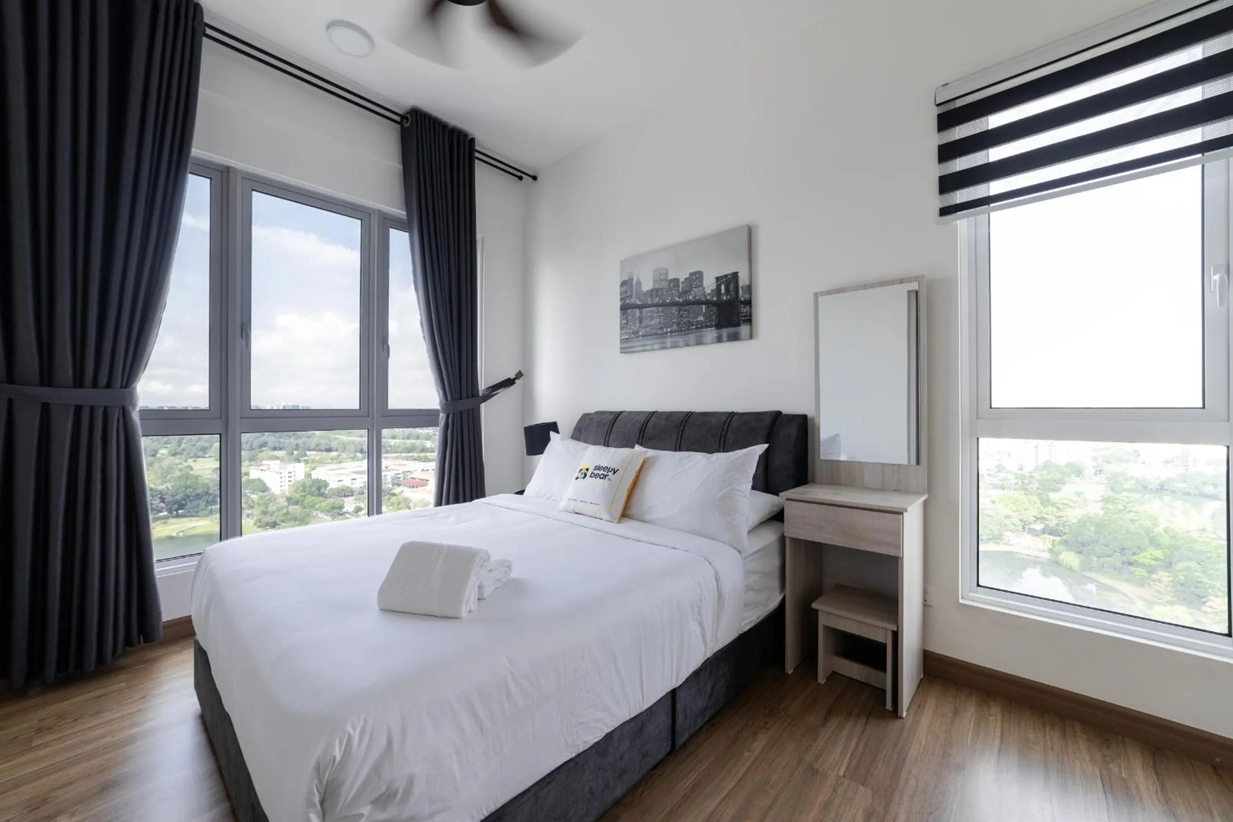 Bed in Plaza Kelana Jaya Suites by Sleepy Bear