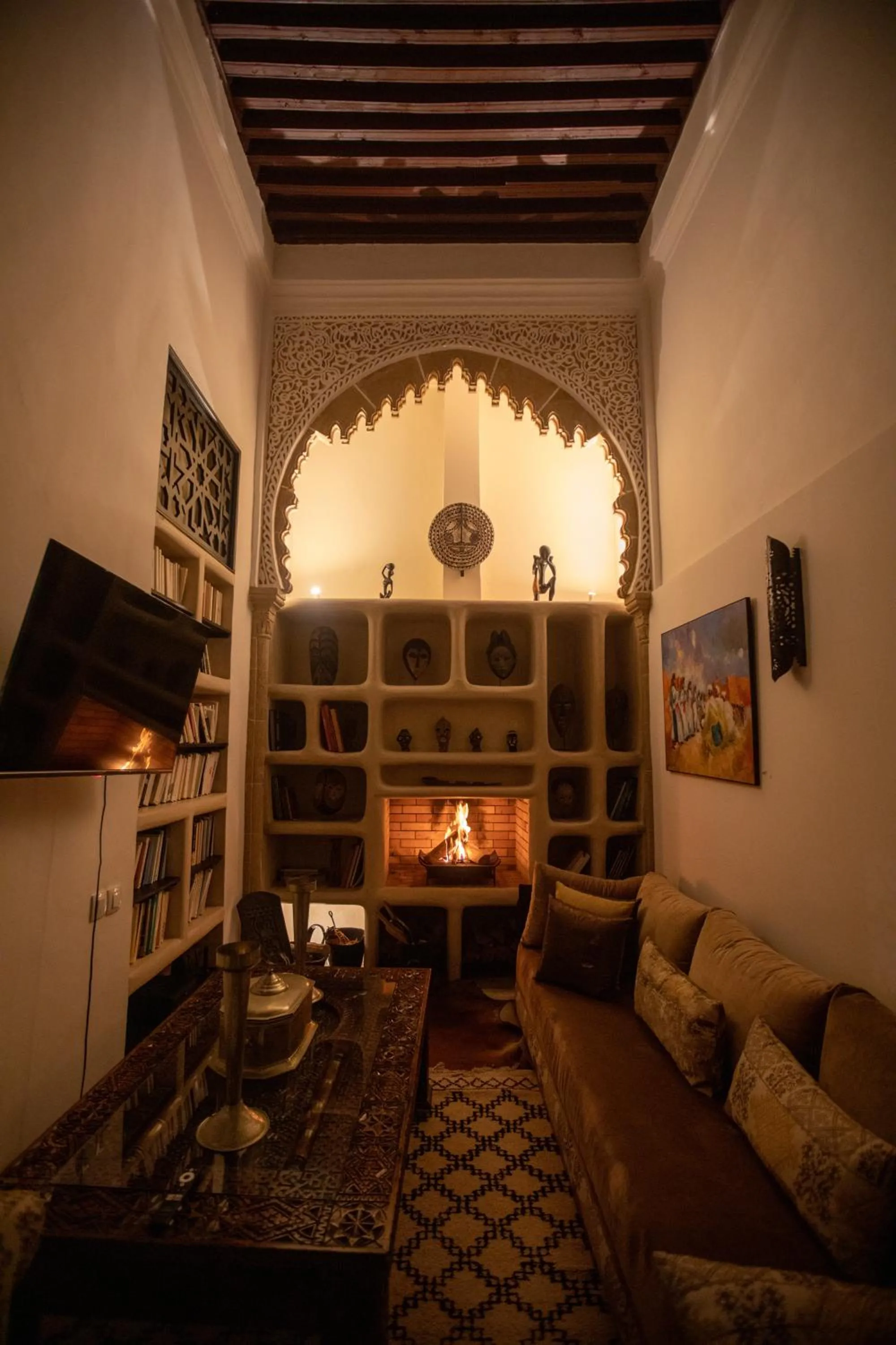 Communal lounge/ TV room in Dar Lalzohra
